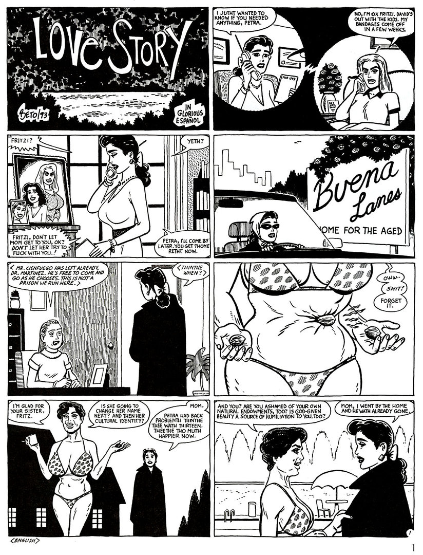 Read online Love and Rockets (1982) comic -  Issue #43 - 3