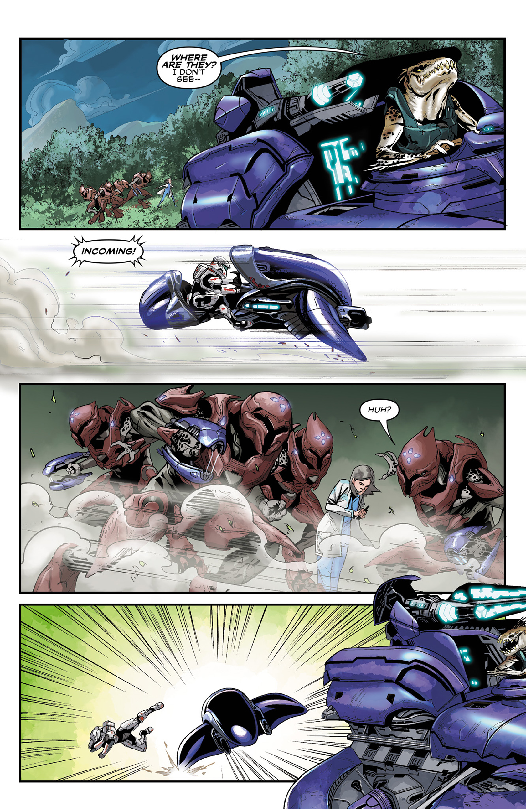 Read online Halo: Escalation comic -  Issue #16 - 10