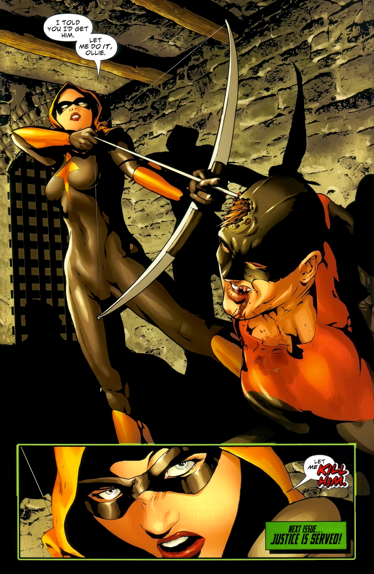 Read online Green Arrow/Black Canary comic -  Issue #31 - 20