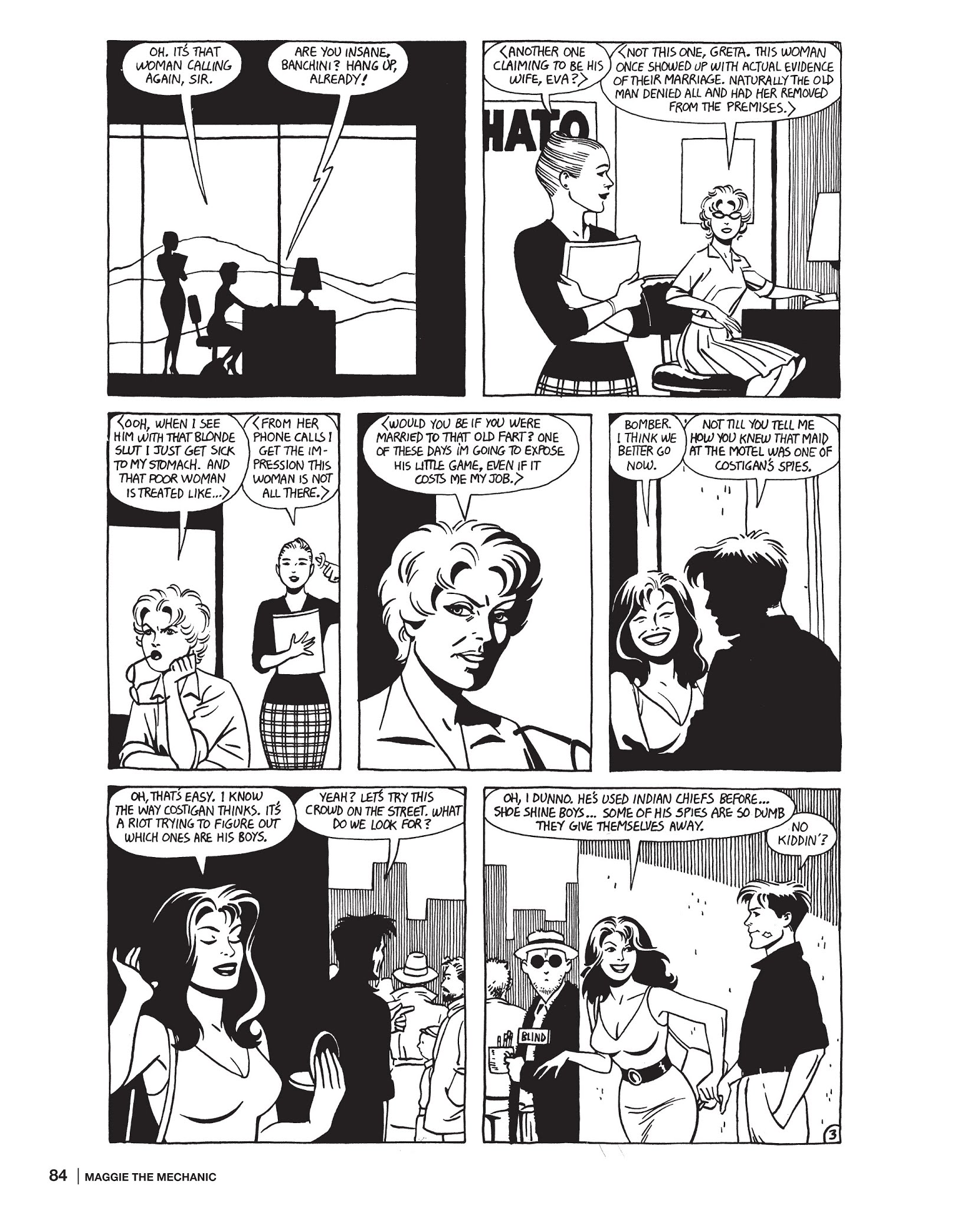 Read online Maggie the Mechanic: The Love & Rockets Library - Locas comic -  Issue # TPB (Part 1) - 84