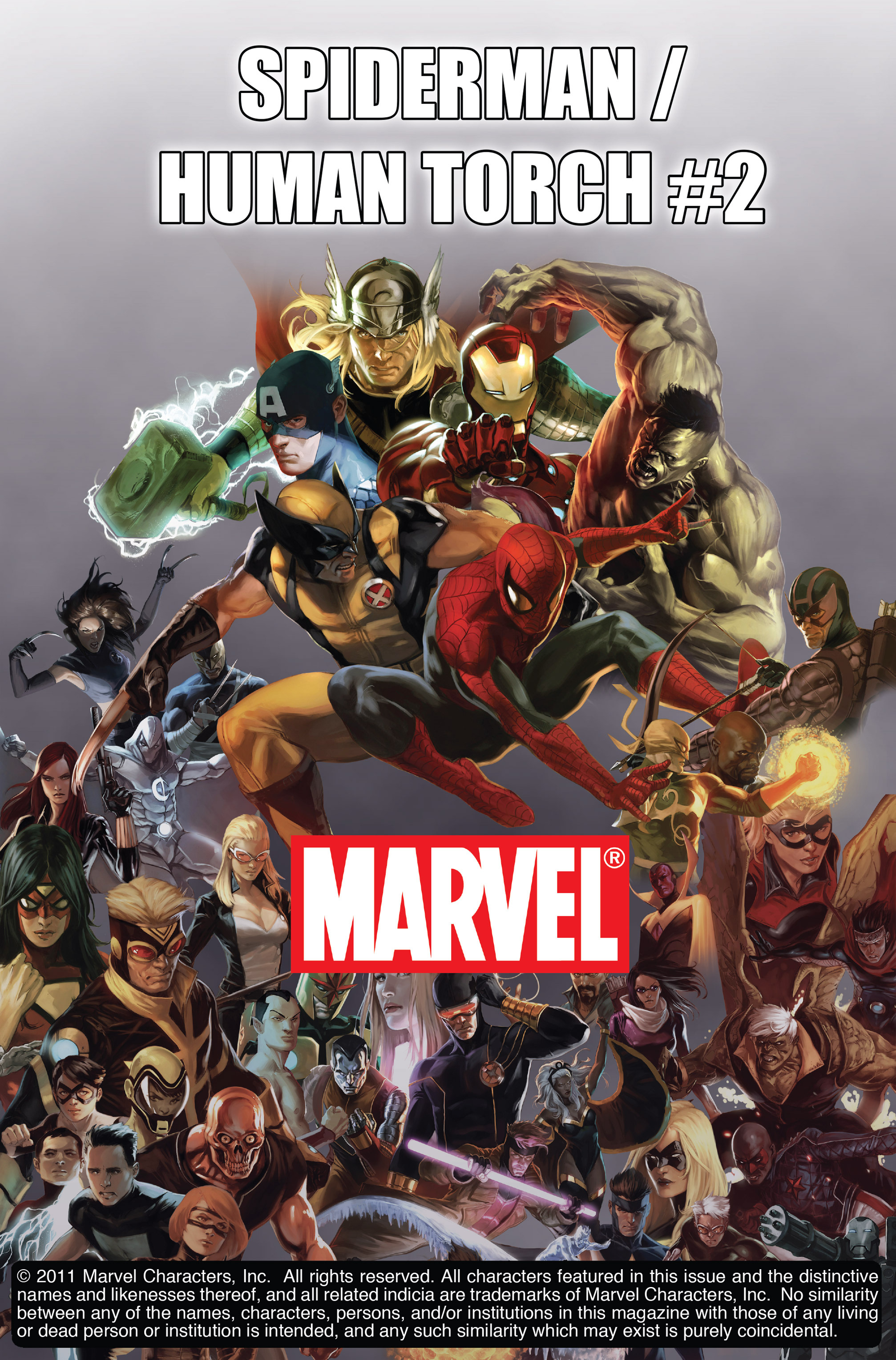 Read online Spider-Man/Human Torch comic -  Issue #2 - 2