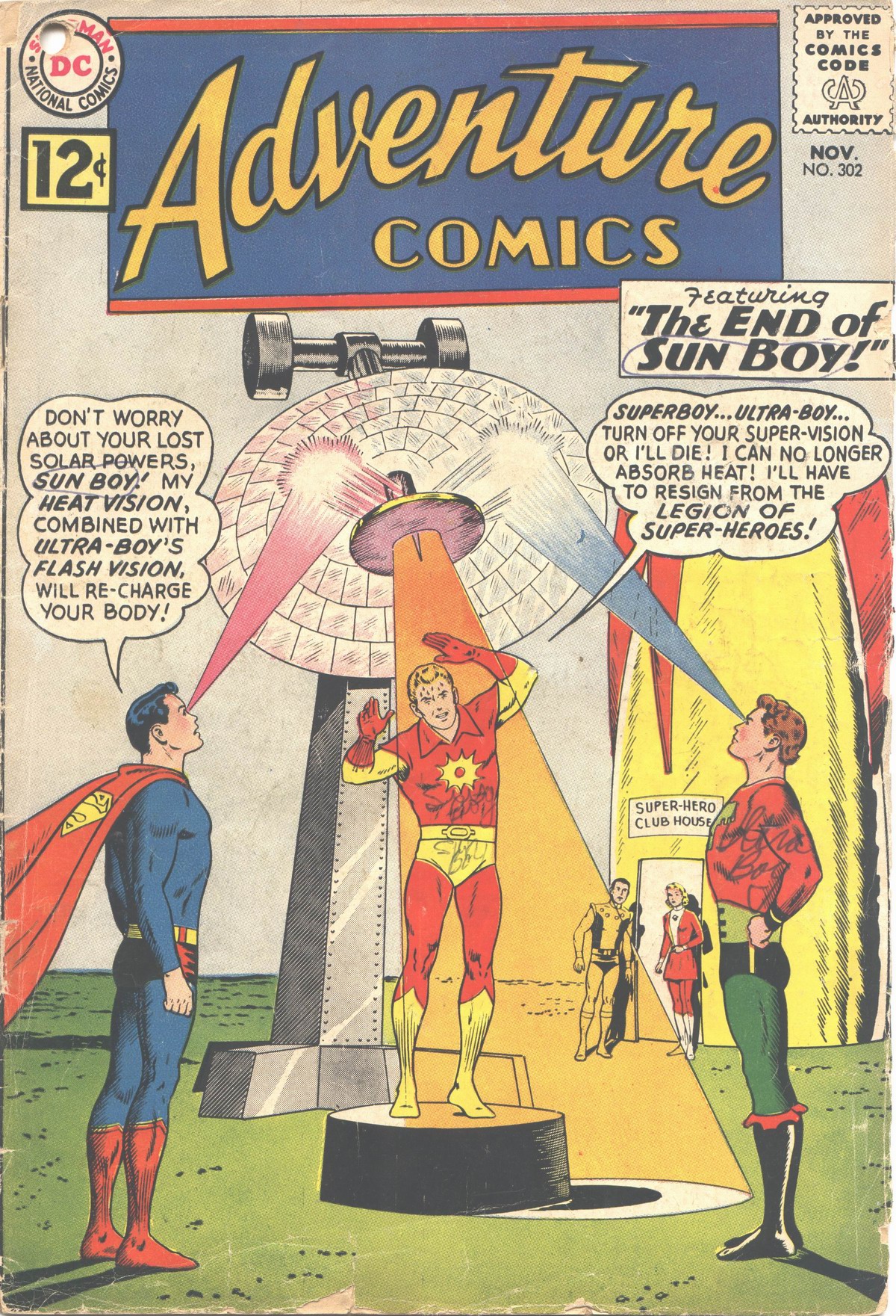 Read online Adventure Comics (1938) comic -  Issue #302 - 1