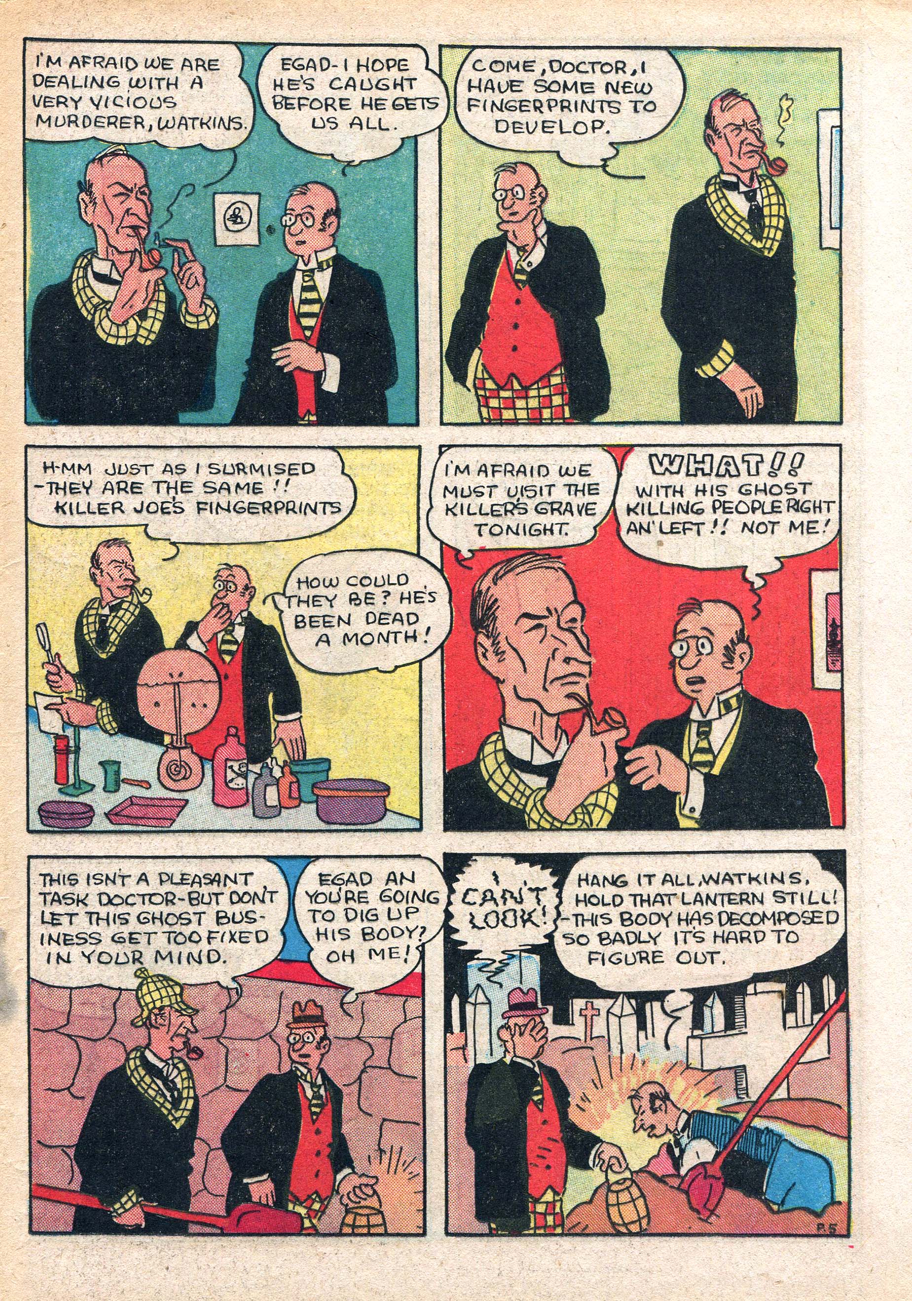 Read online Keen Detective Funnies comic -  Issue #7 - 45