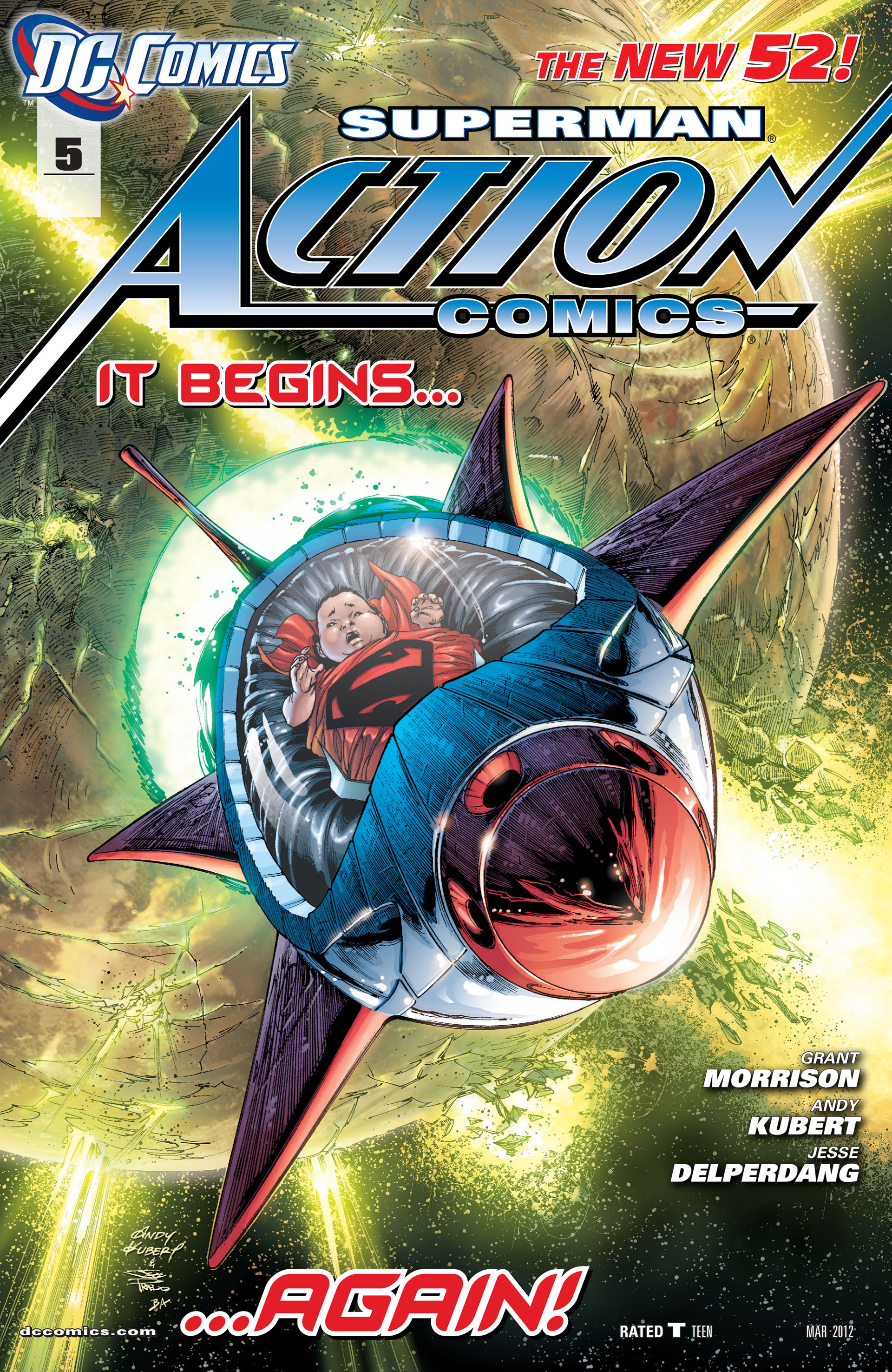Read online Action Comics (2011) comic -  Issue #5 - 1