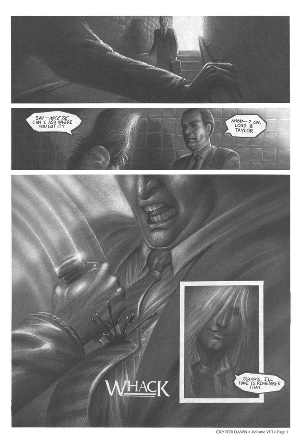 Read online Cry for Dawn comic -  Issue #8 - 4