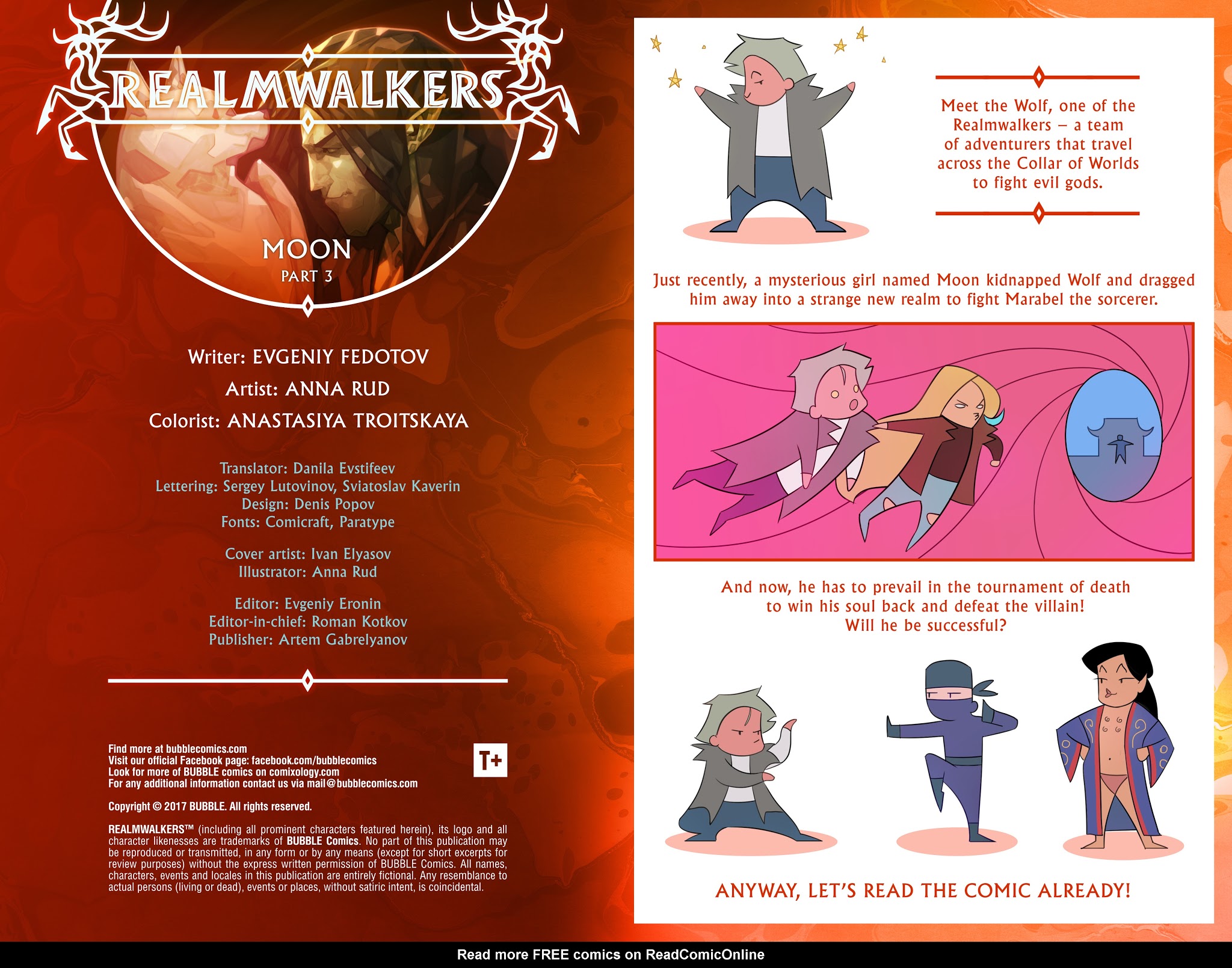 Read online Realmwalkers comic -  Issue #9 - 2