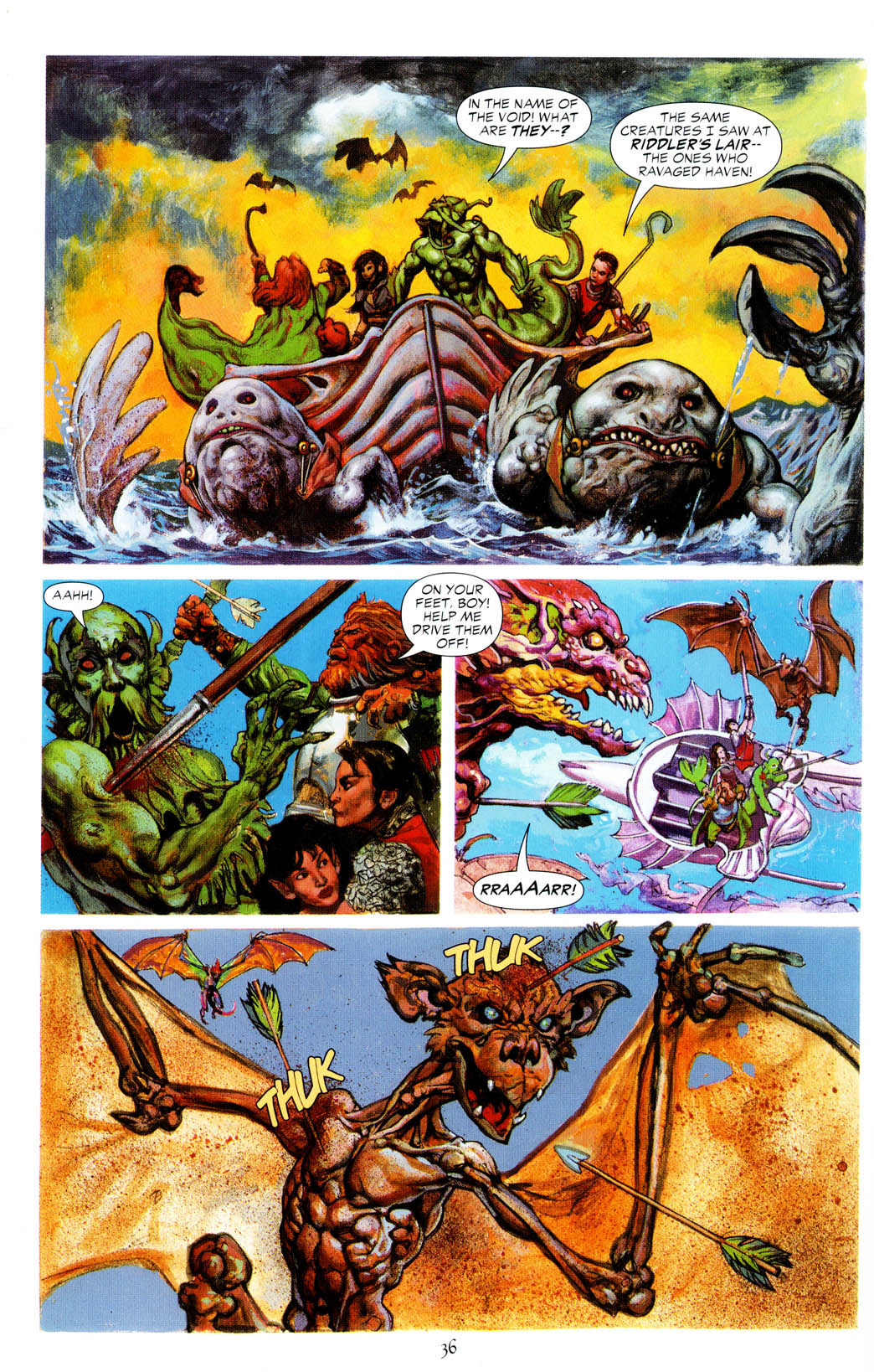 Read online JLA: Riddle of the Beast comic -  Issue # Full - 36