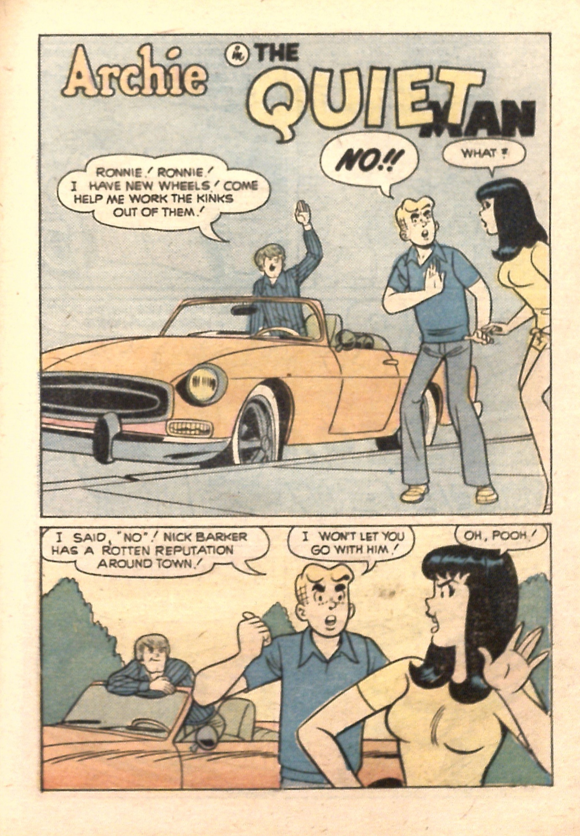 Read online Archie...Archie Andrews, Where Are You? Digest Magazine comic -  Issue #7 - 109