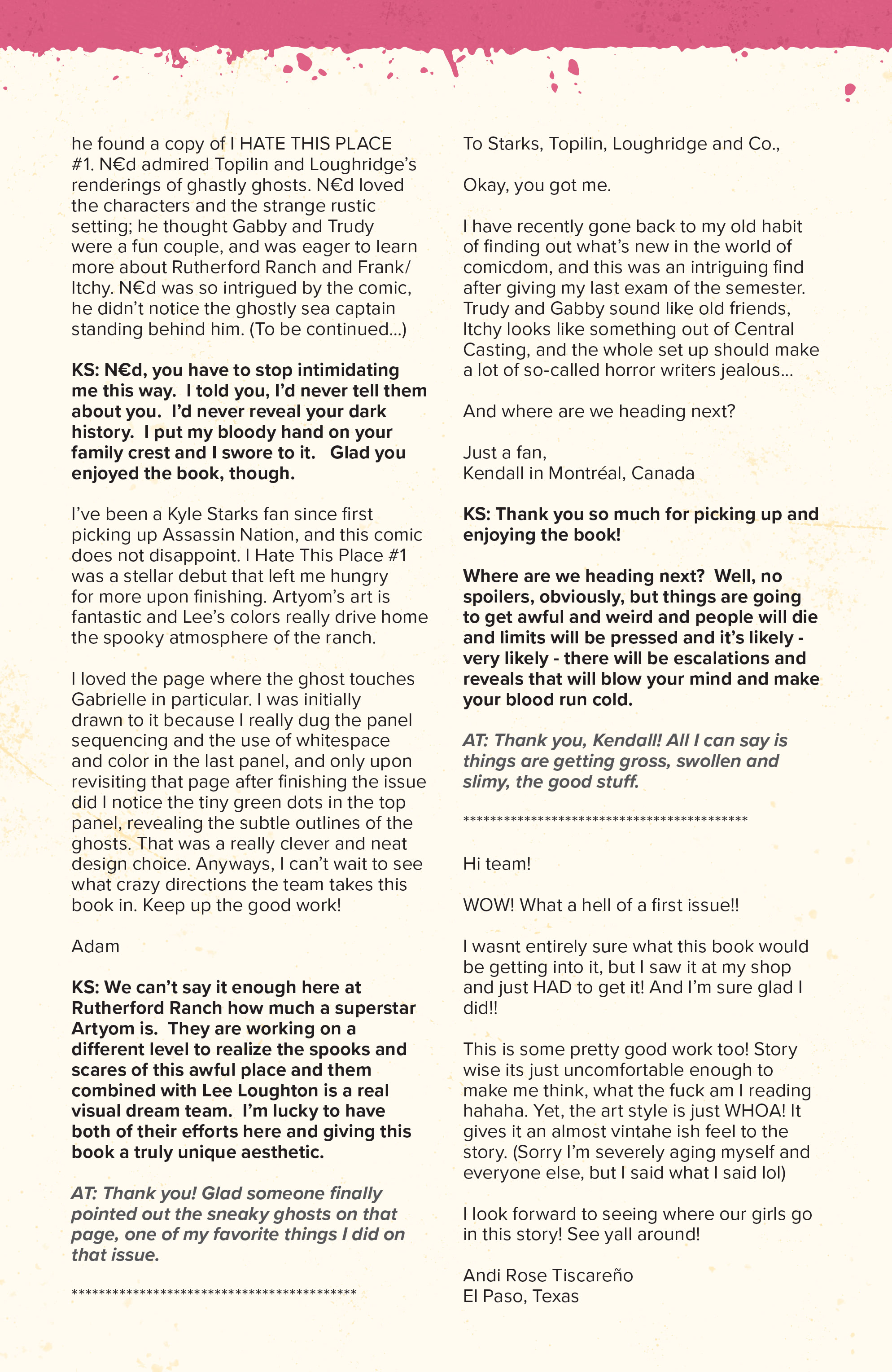 Read online I Hate This Place comic -  Issue #3 - 24