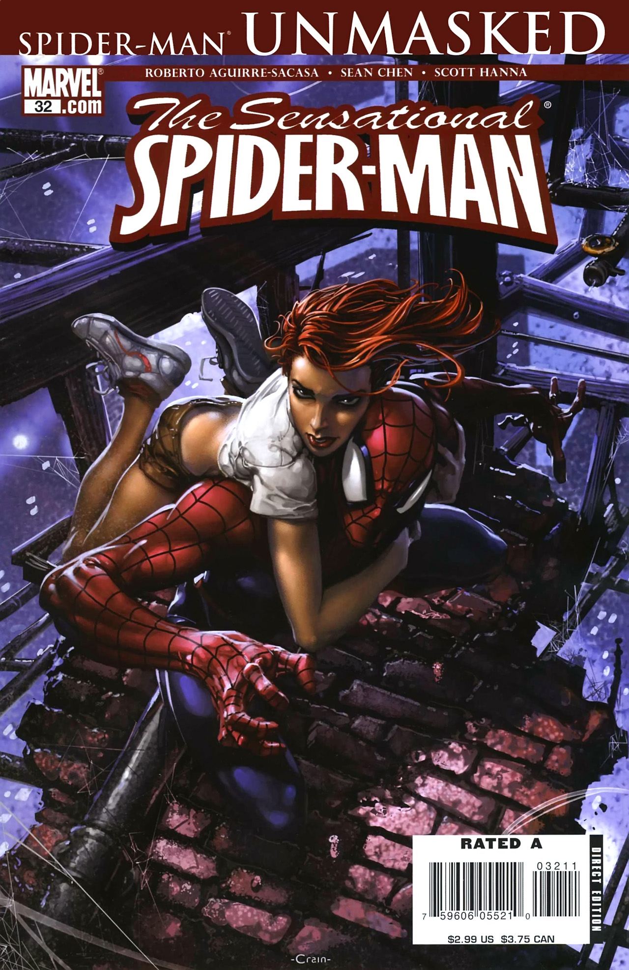 Read online The Sensational Spider-Man (2006) comic -  Issue #32 - 1