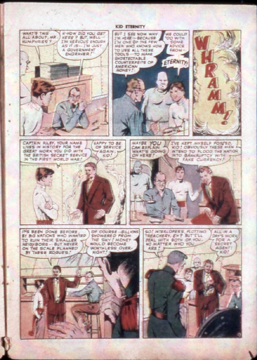 Read online Kid Eternity (1946) comic -  Issue #13 - 11
