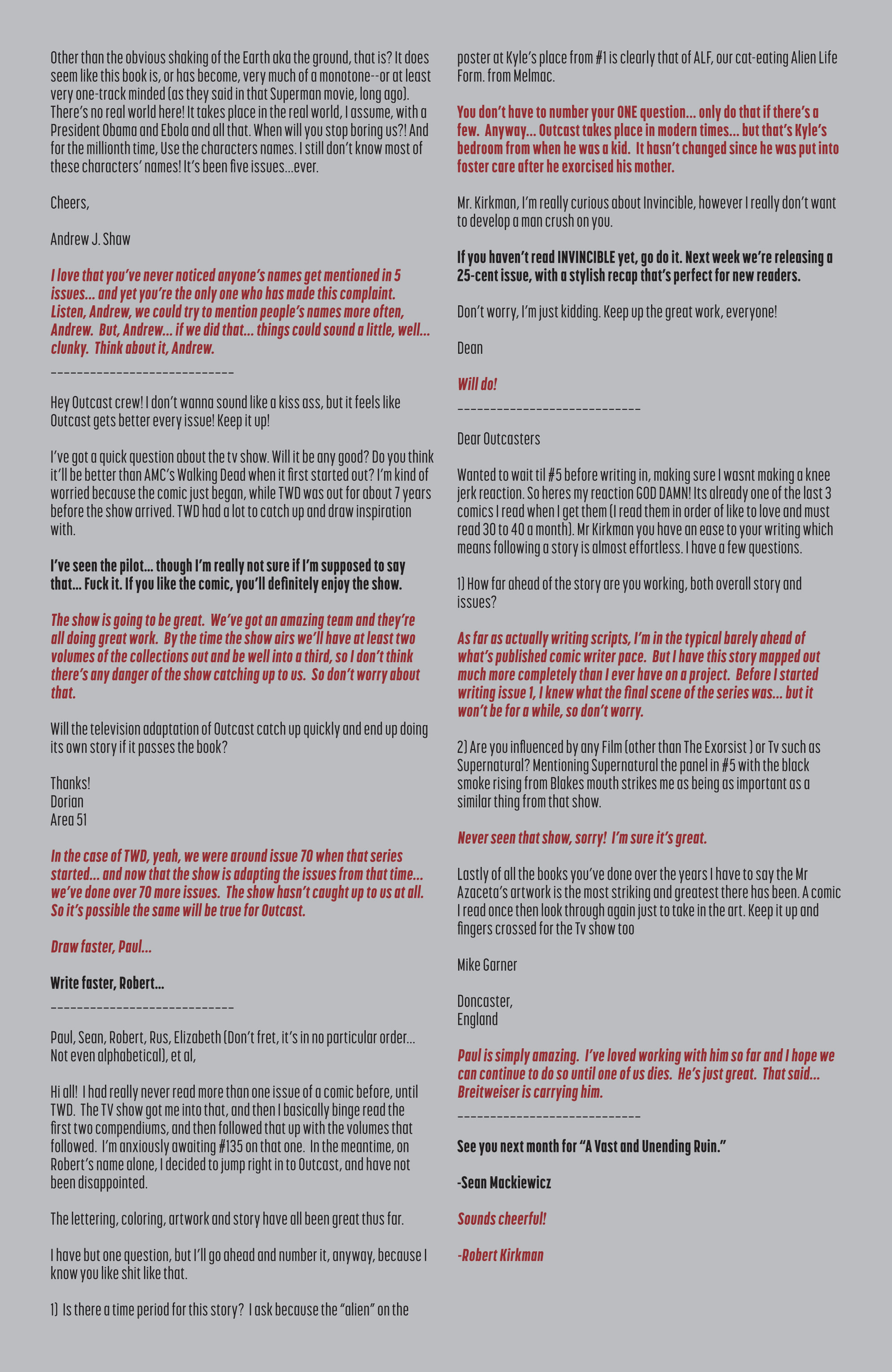 Read online Outcast by Kirkman & Azaceta comic -  Issue #7 - 24