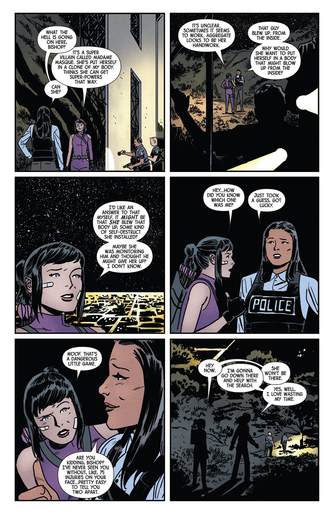 Read online Hawkeye (2016) comic -  Issue #11 - 14