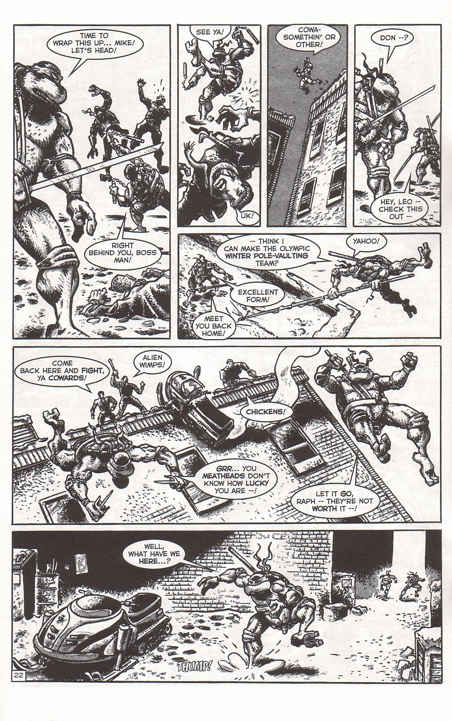 TMNT: Teenage Mutant Ninja Turtles issue 1 - Page 22
