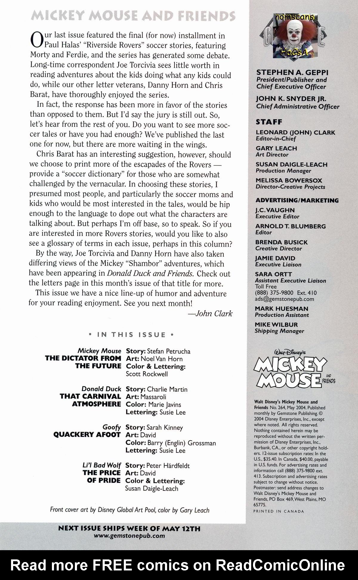 Read online Walt Disney's Mickey Mouse comic -  Issue #264 - 2