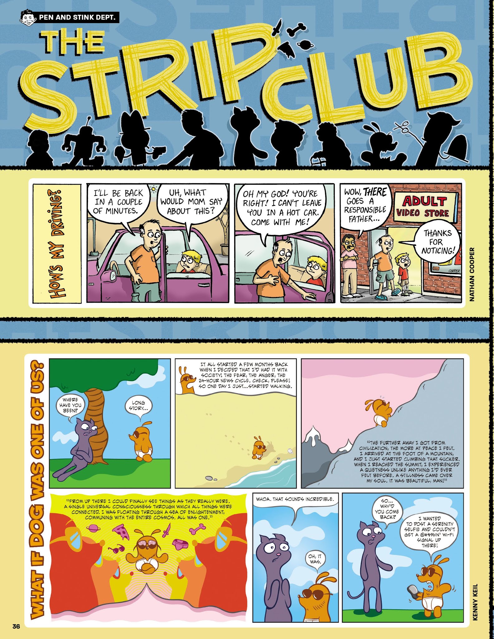 Read online MAD comic -  Issue #550 - 38