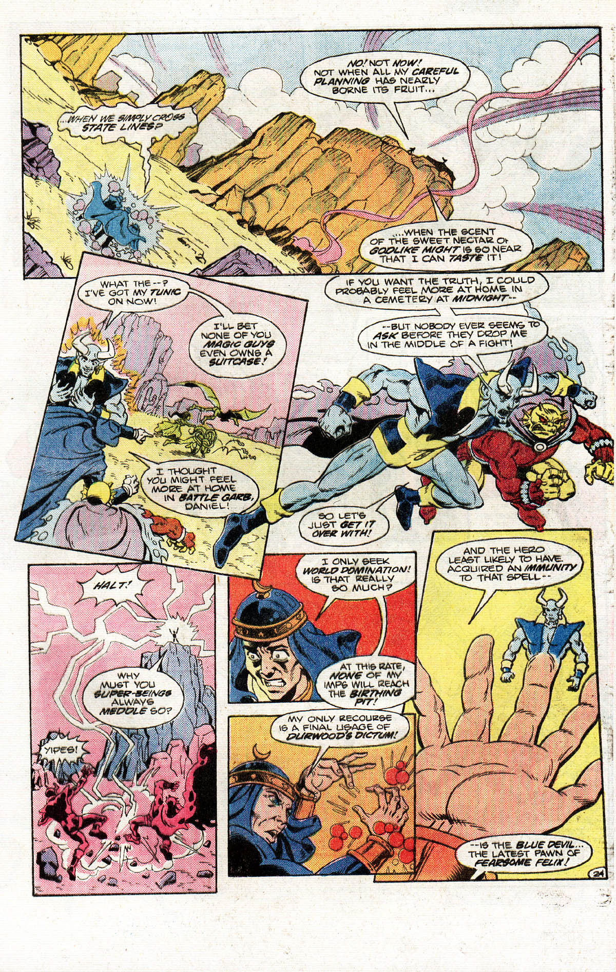 Read online Blue Devil comic -  Issue # Annual 1 - 29