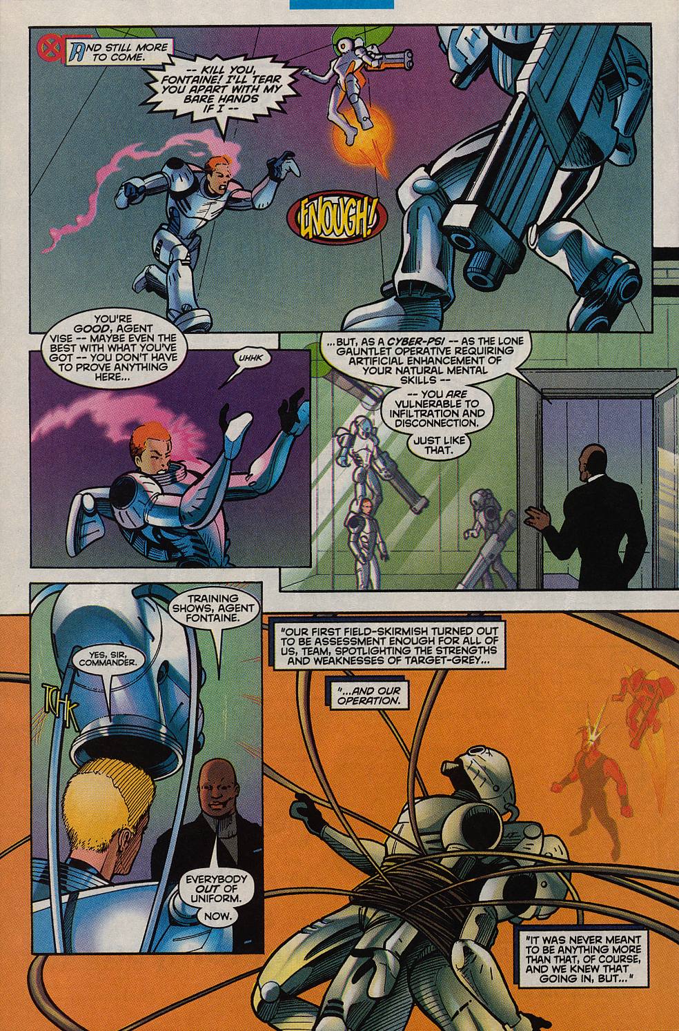Read online X-Man comic -  Issue #40 - 16