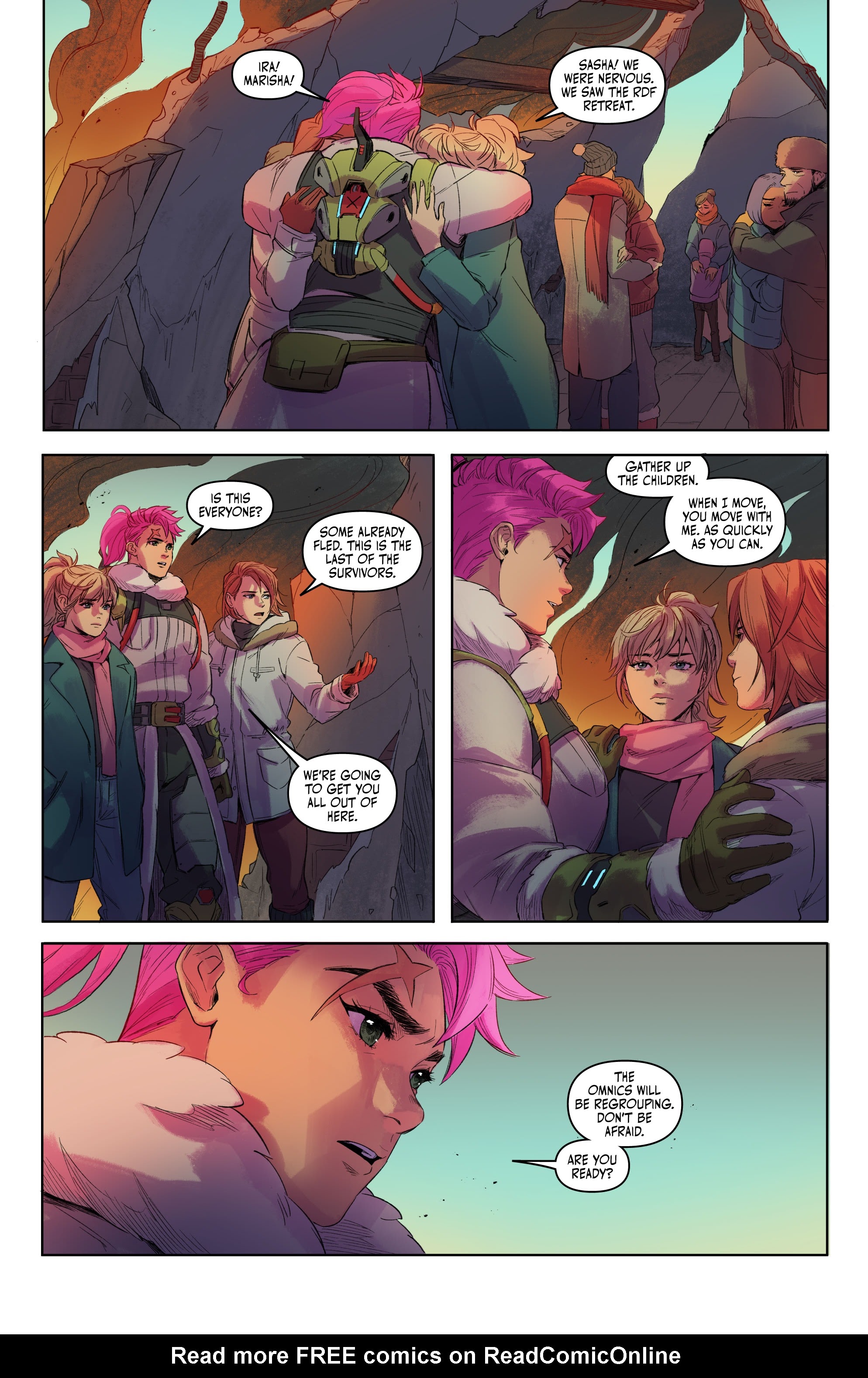 Read online Overwatch: New Blood comic -  Issue #4 - 17