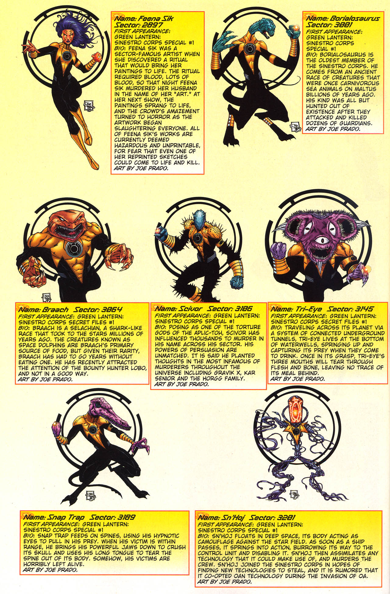 Read online Green Lantern/Sinestro Corps Secret Files comic -  Issue # Full - 56