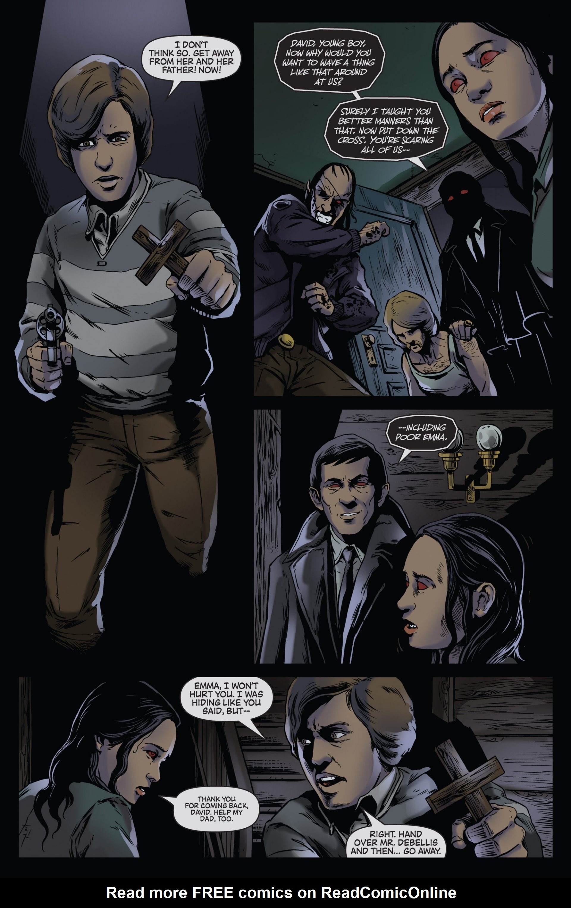 Read online Dark Shadows comic -  Issue #21 - 21