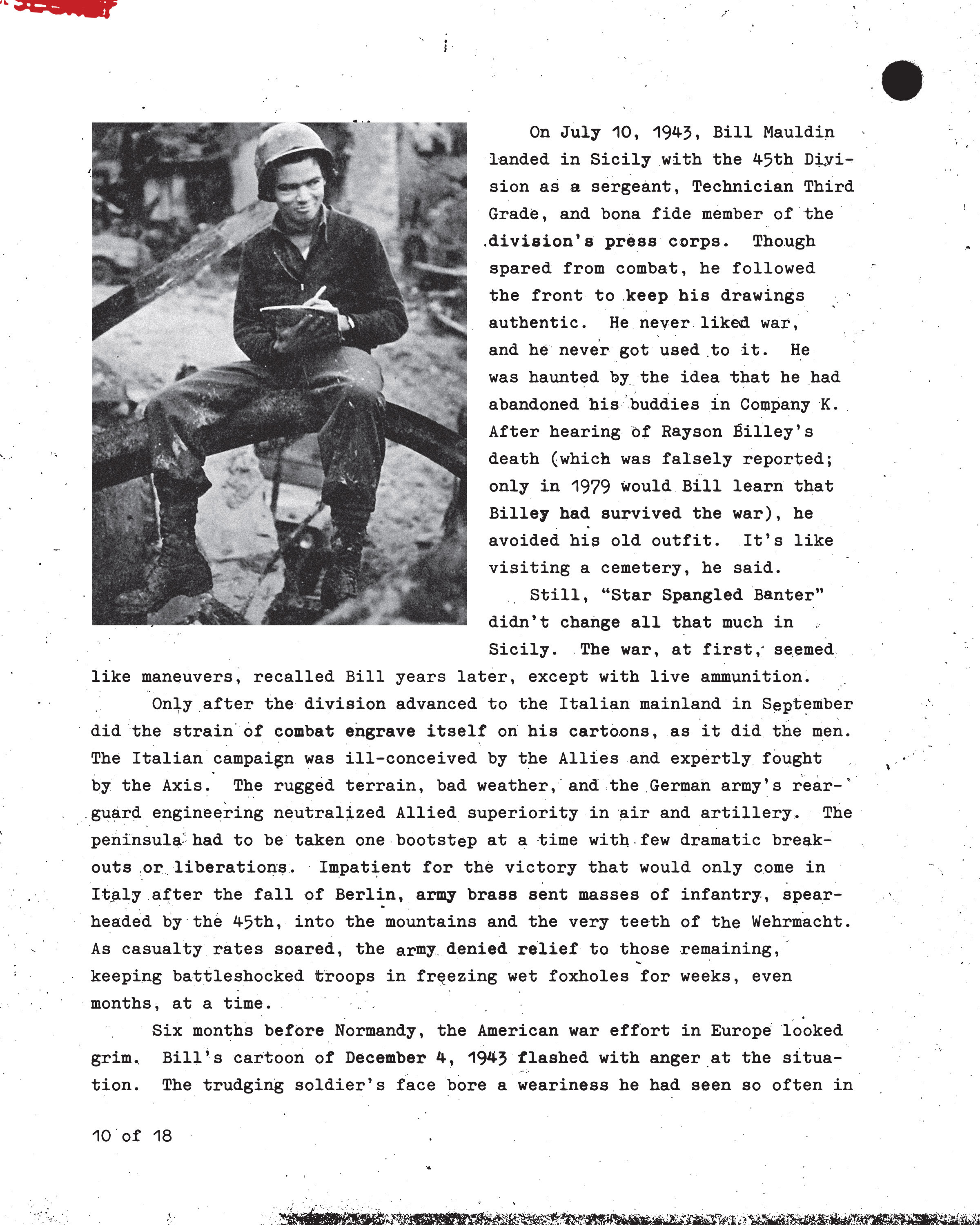 Read online Willie & Joe: The WWII Years comic -  Issue # TPB (Part 1) - 17