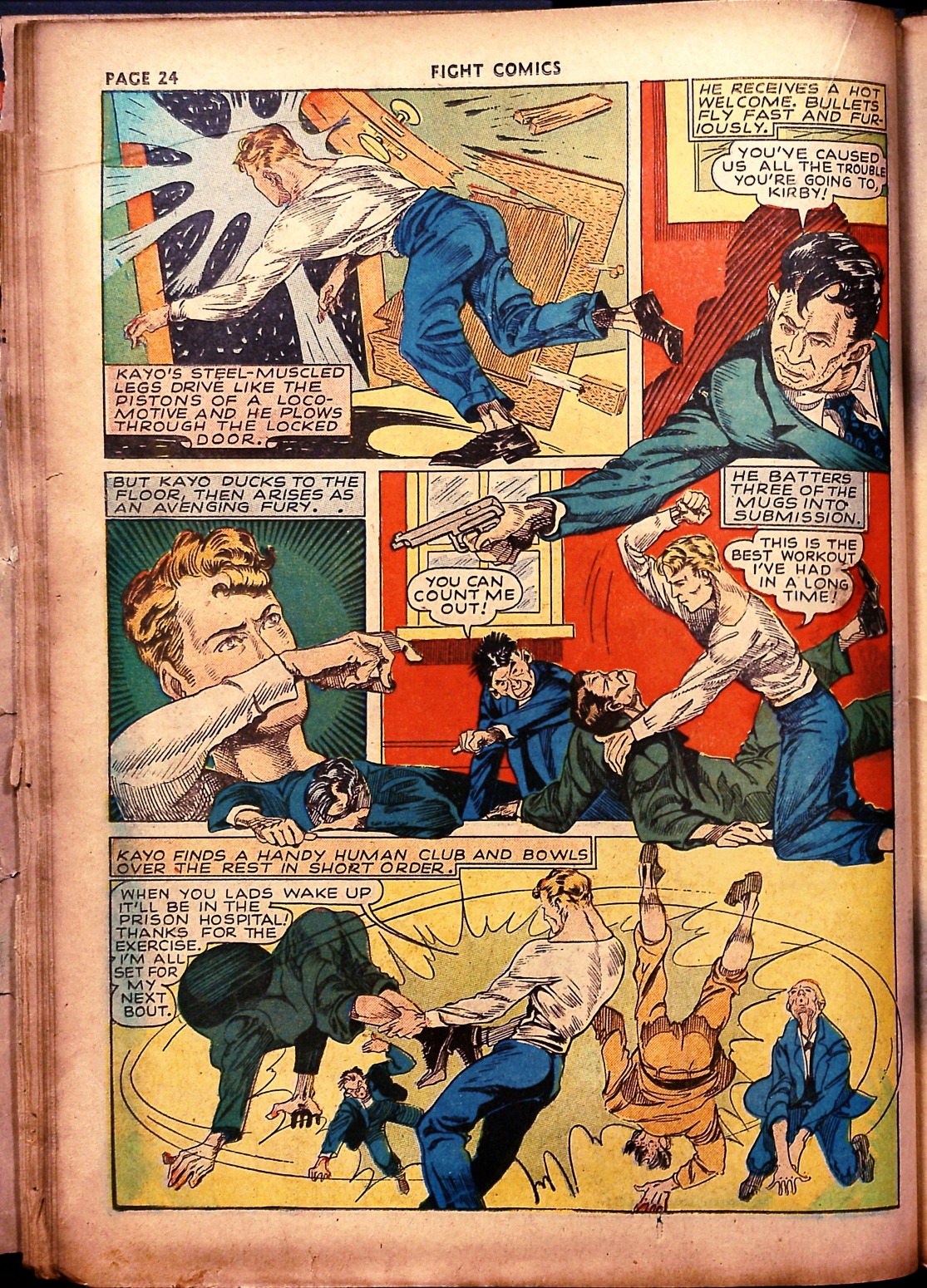 Read online Fight Comics comic -  Issue #17 - 27