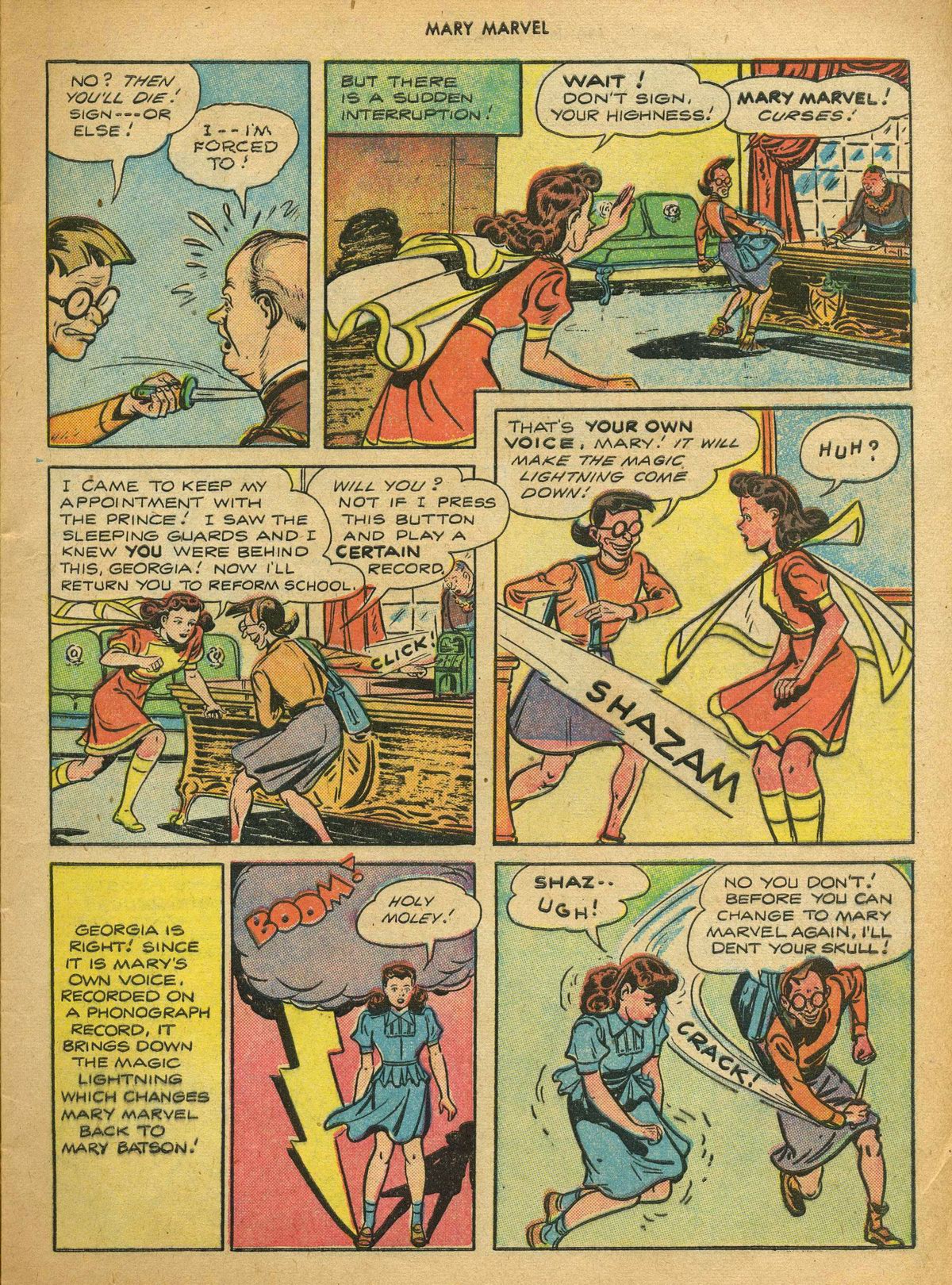 Read online Mary Marvel comic -  Issue #16 - 9