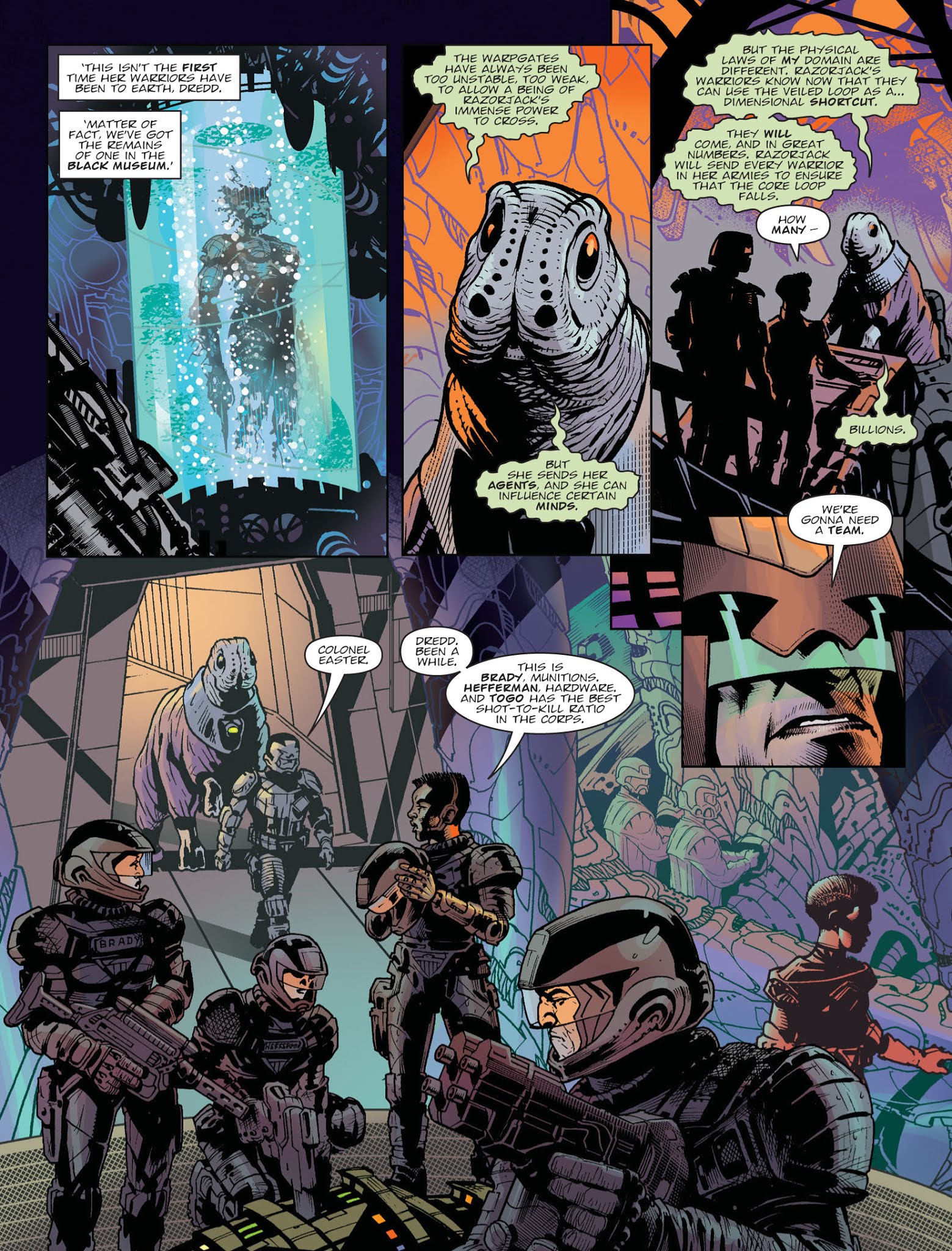 Read online Judge Dredd Megazine (Vol. 5) comic -  Issue #396 - 12