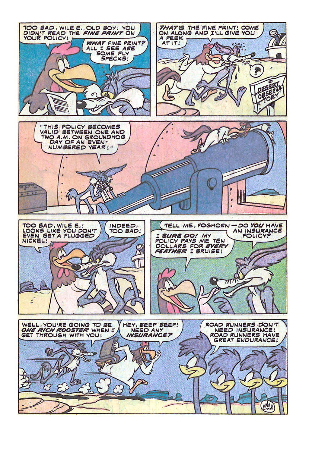 Read online Beep Beep The Road Runner comic -  Issue #46 - 9