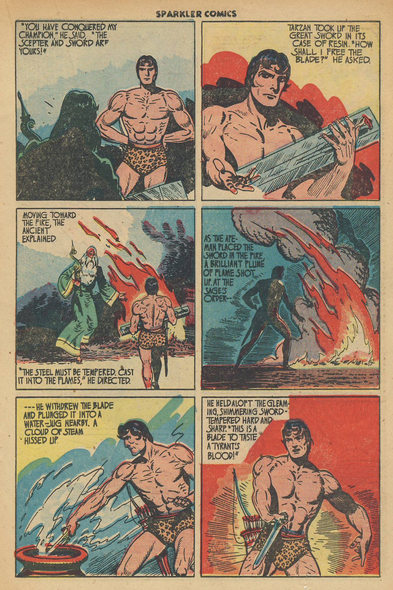 Read online Sparkler Comics comic -  Issue #78 - 21