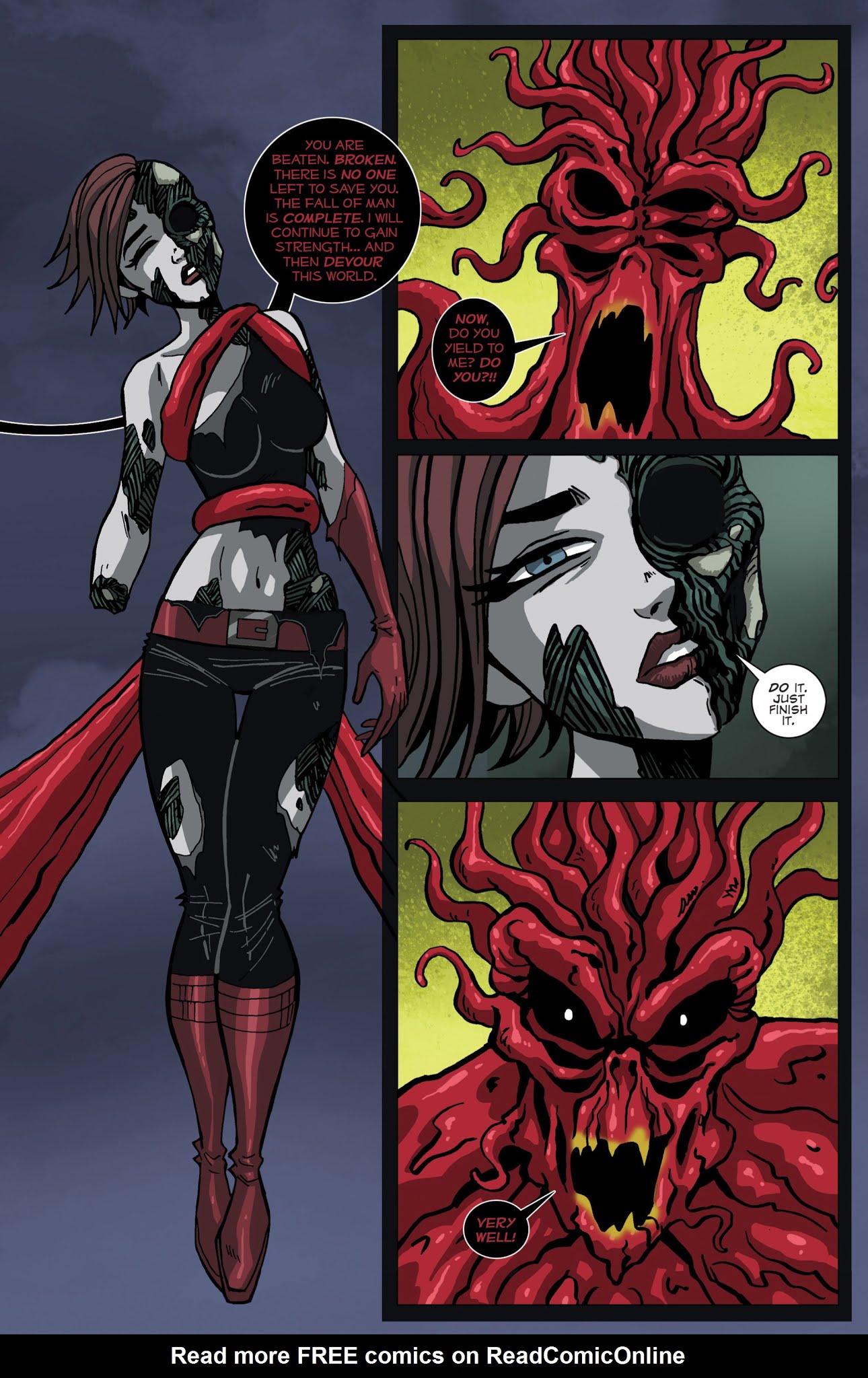 Read online [email protected]: The Blasphemy Throne comic -  Issue #6 - 14