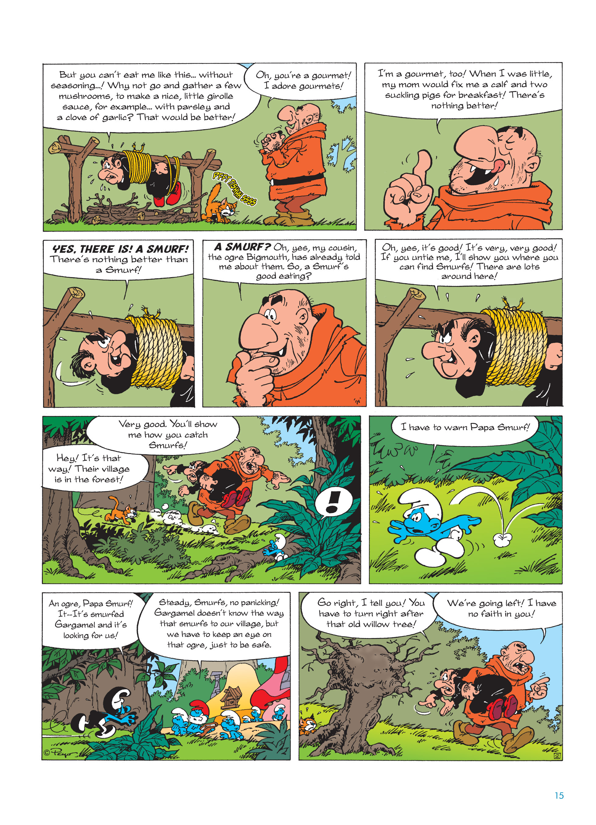 Read online The Smurfs Christmas comic -  Issue # Full - 15