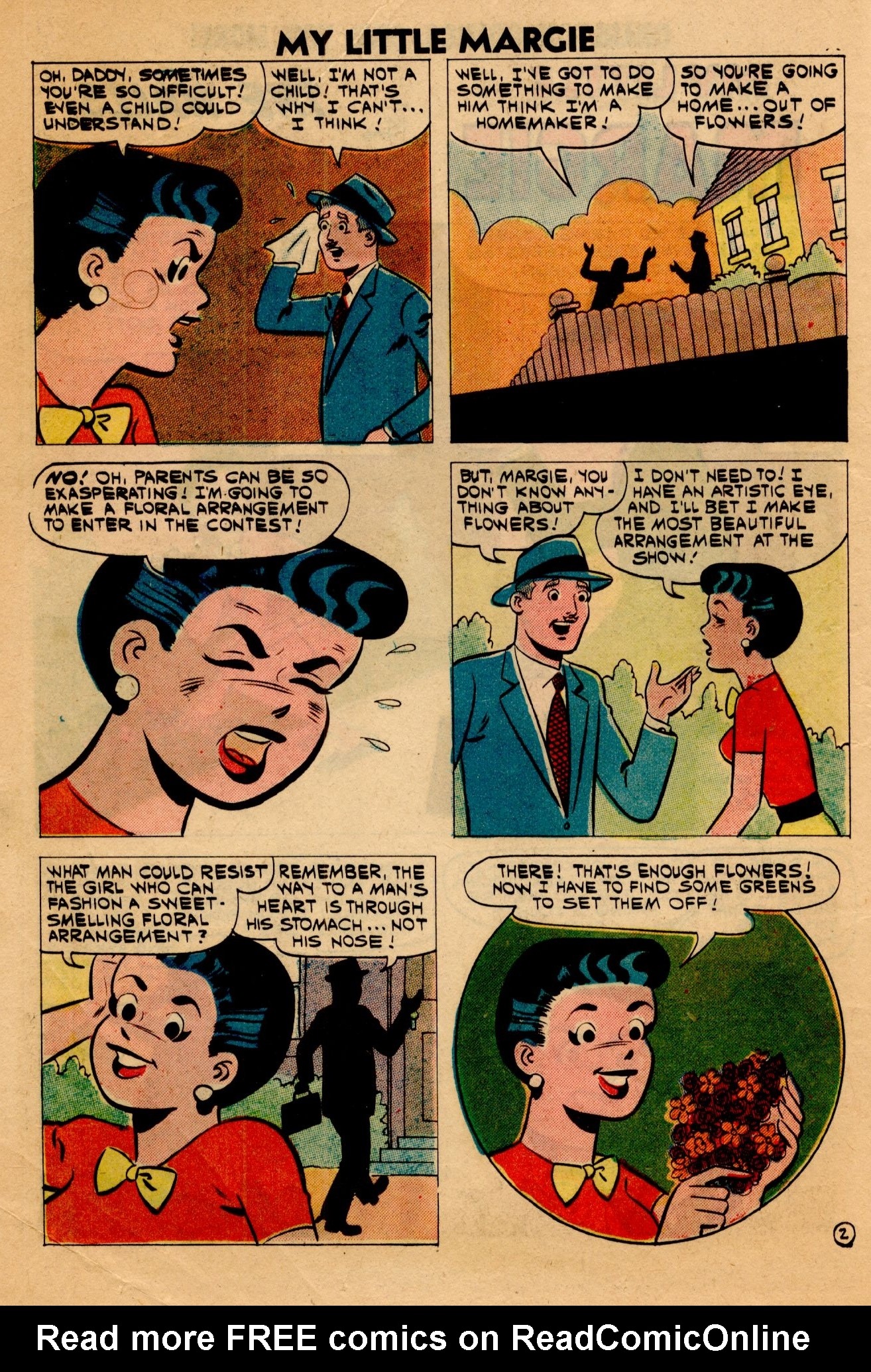 Read online My Little Margie (1954) comic -  Issue #38 - 12