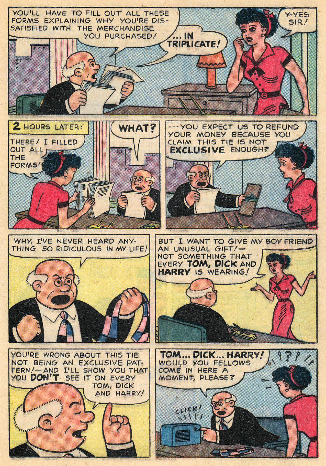 Read online Fritzi Ritz (1953) comic -  Issue #59 - 21