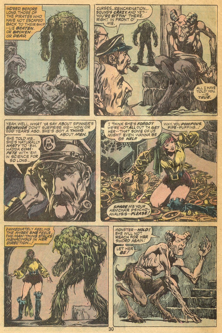 Read online Man-Thing (1974) comic -  Issue #14 - 20