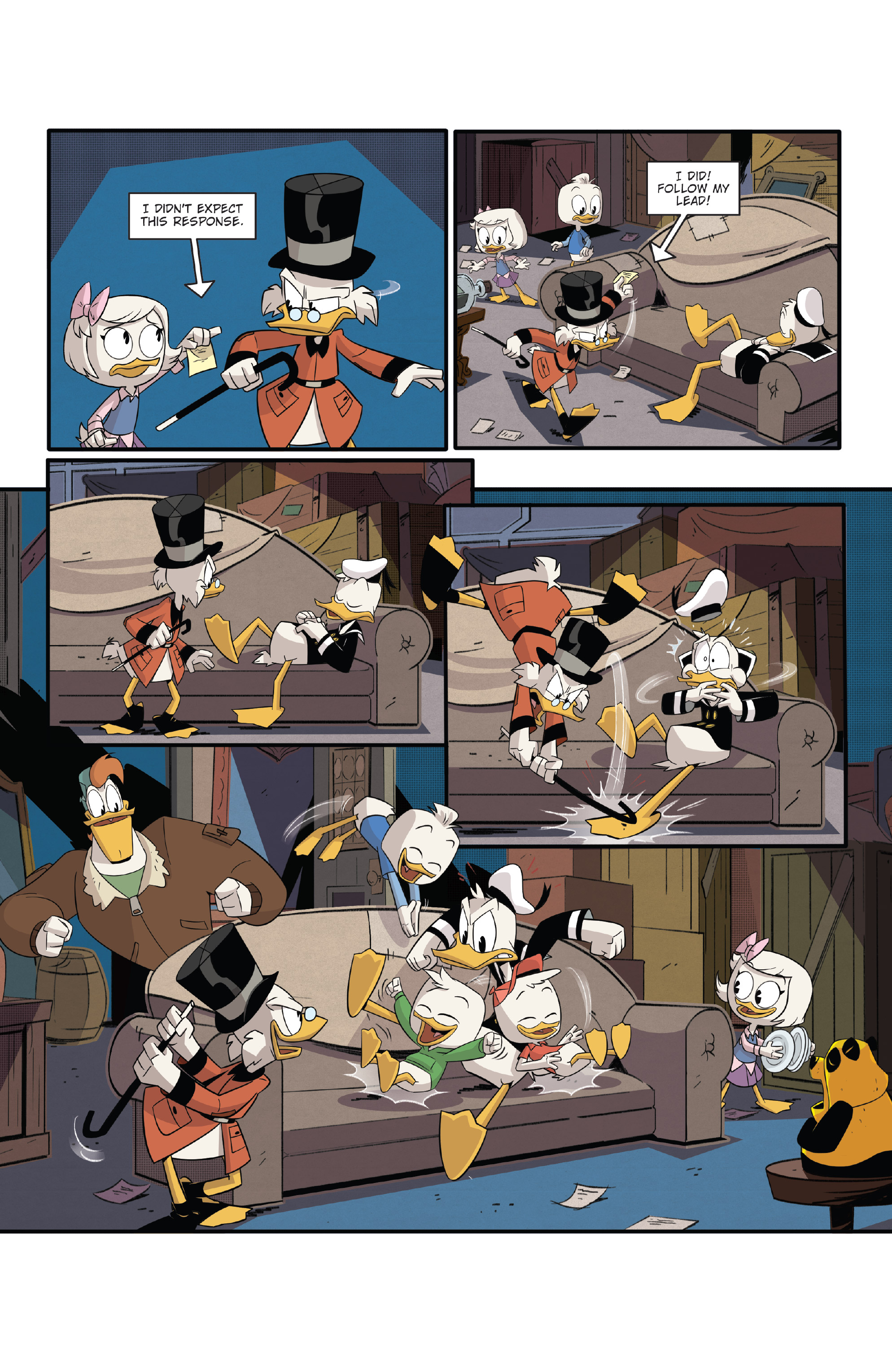 Read online DuckTales: Silence and Science comic -  Issue #1 - 19