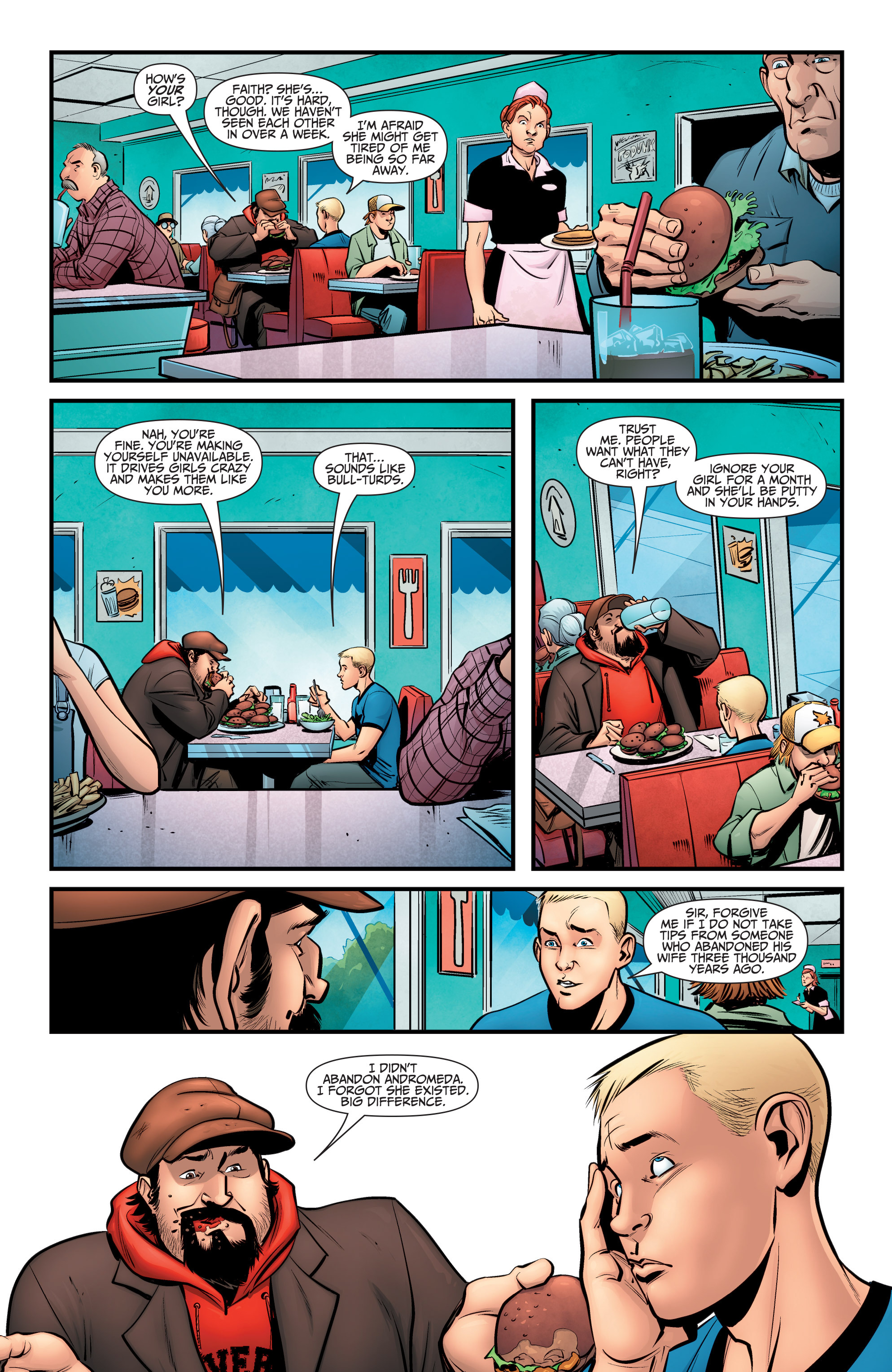 Read online A&A: The Adventures of Archer & Armstrong comic -  Issue #6 - 8
