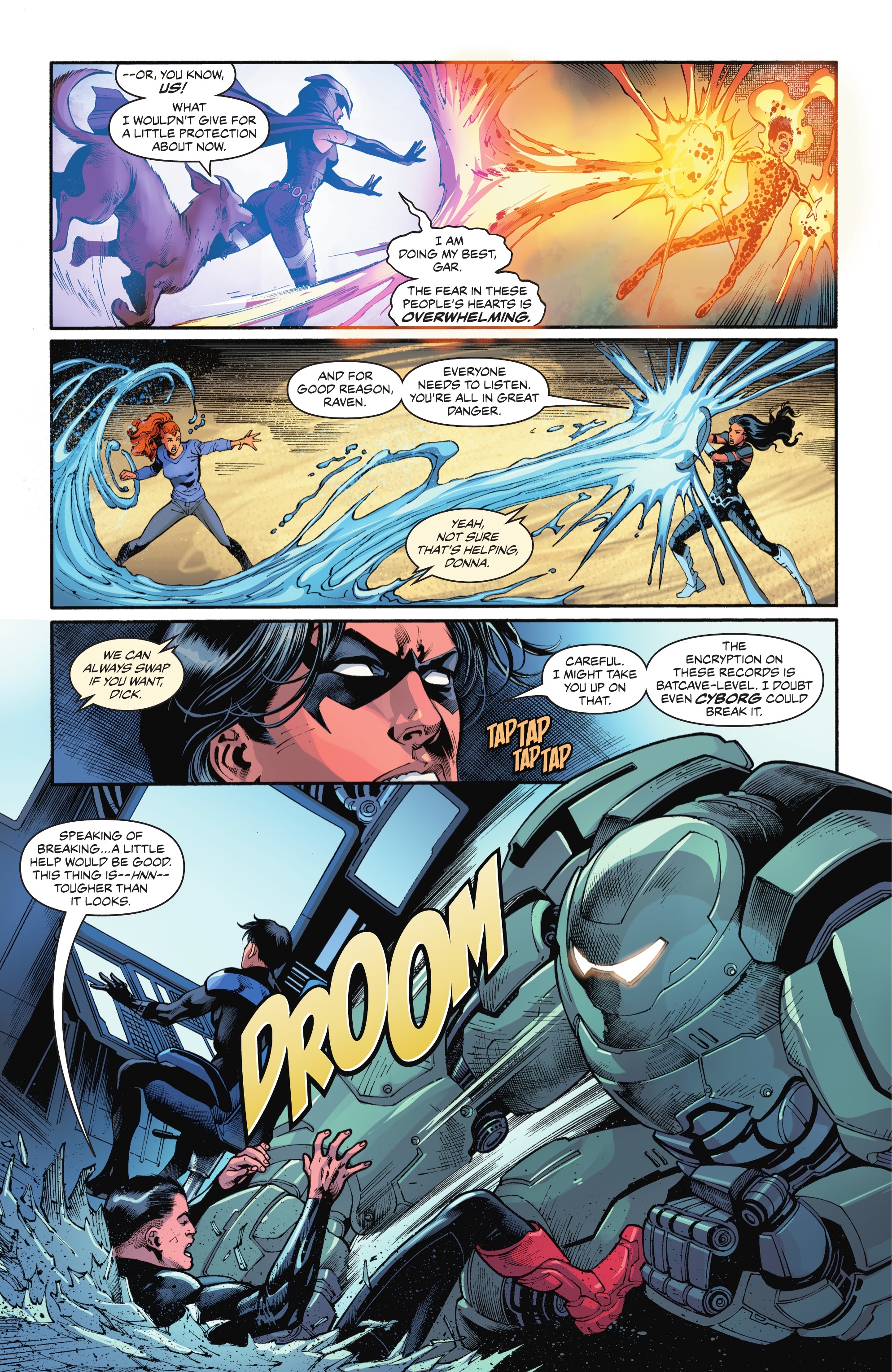 Read online Titans United comic -  Issue #7 - 10