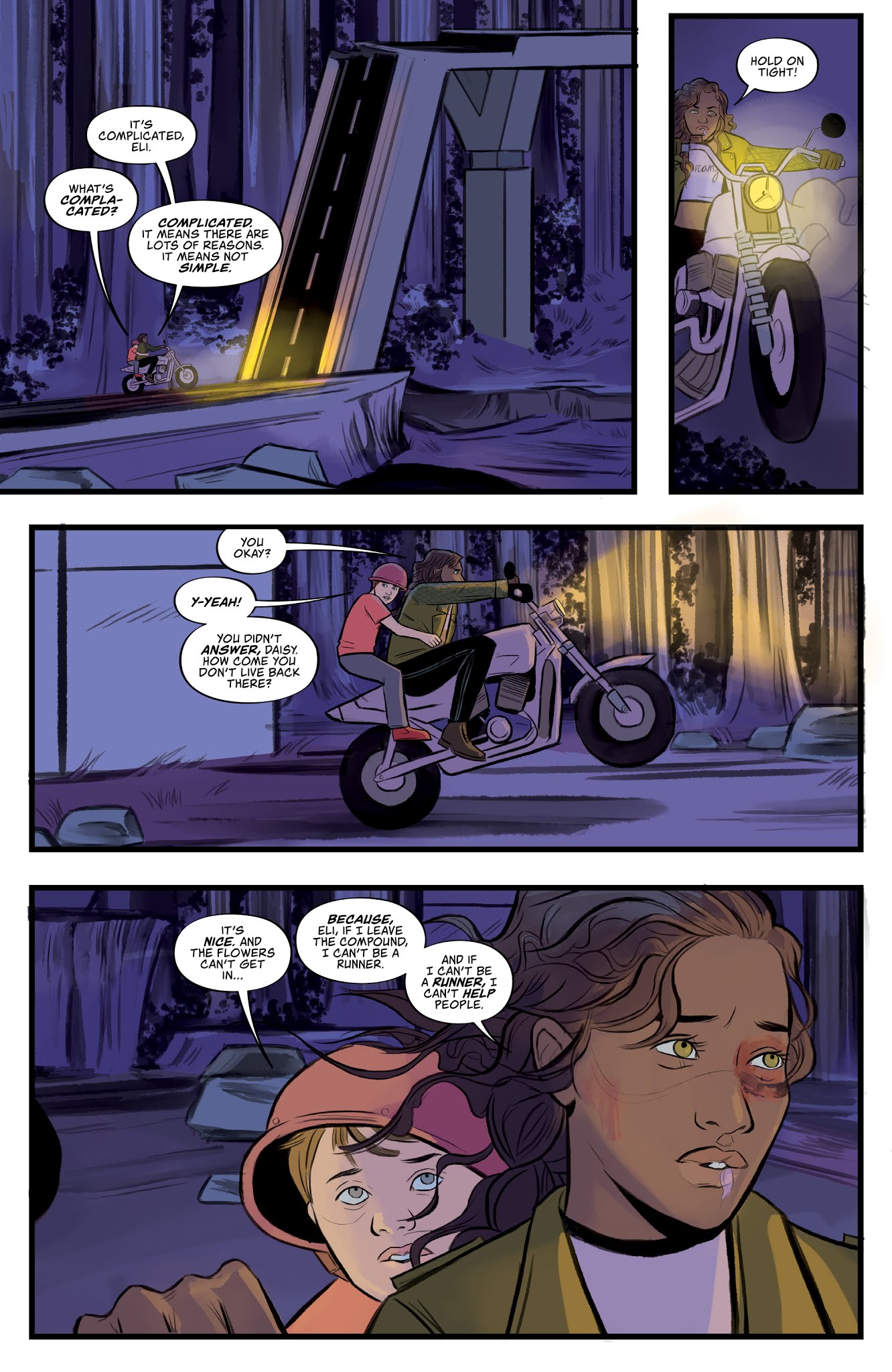 Read online The Wilds comic -  Issue #4 - 14