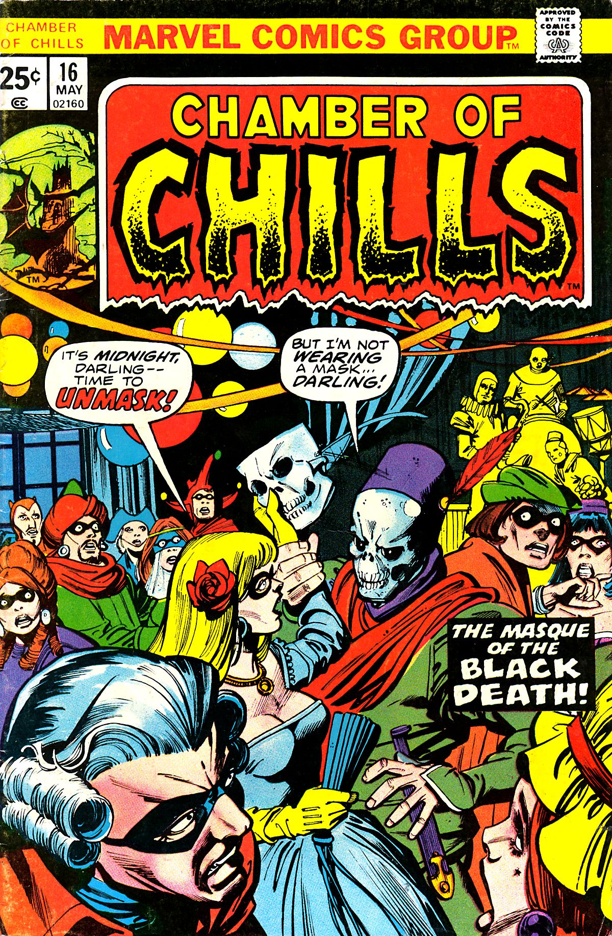 Read online Chamber of Chills (1972) comic -  Issue #16 - 1