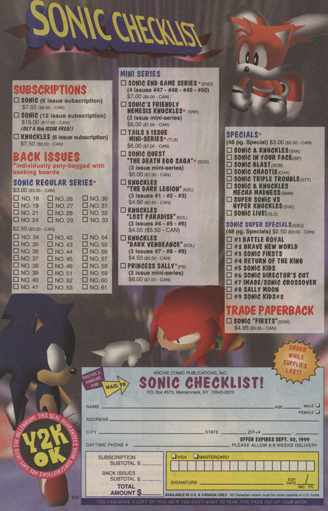Read online Knuckles the Echidna comic -  Issue #27 - 34