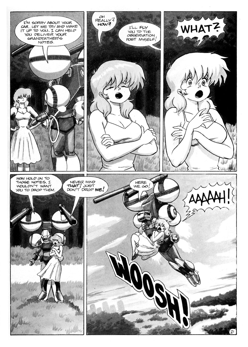 Read online Metal Bikini (1990) comic -  Issue #1 - 23