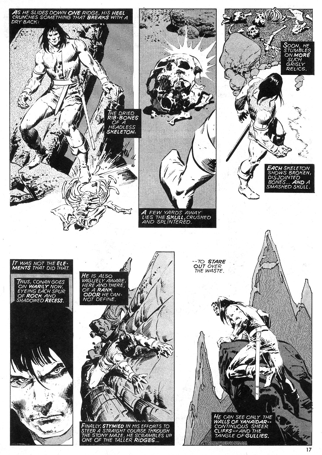 Read online The Savage Sword Of Conan comic -  Issue #32 - 17