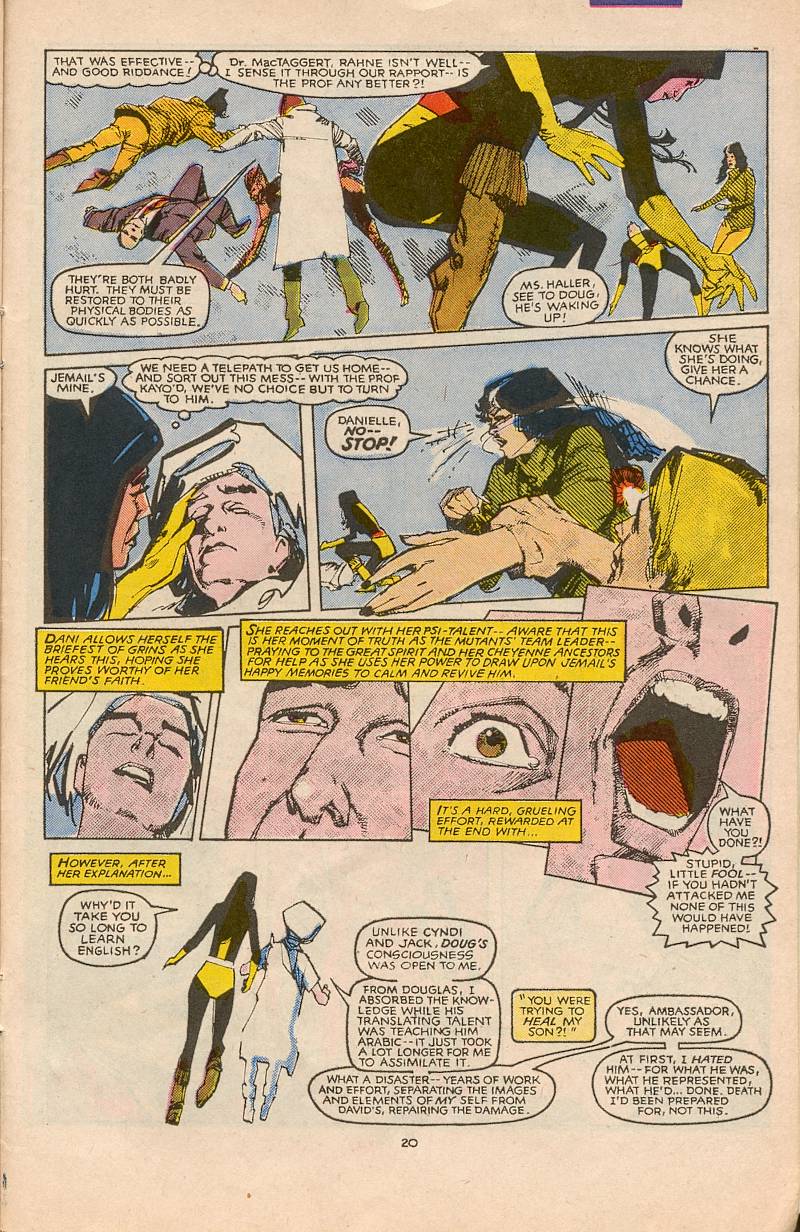 Read online The New Mutants comic -  Issue #28 - 22