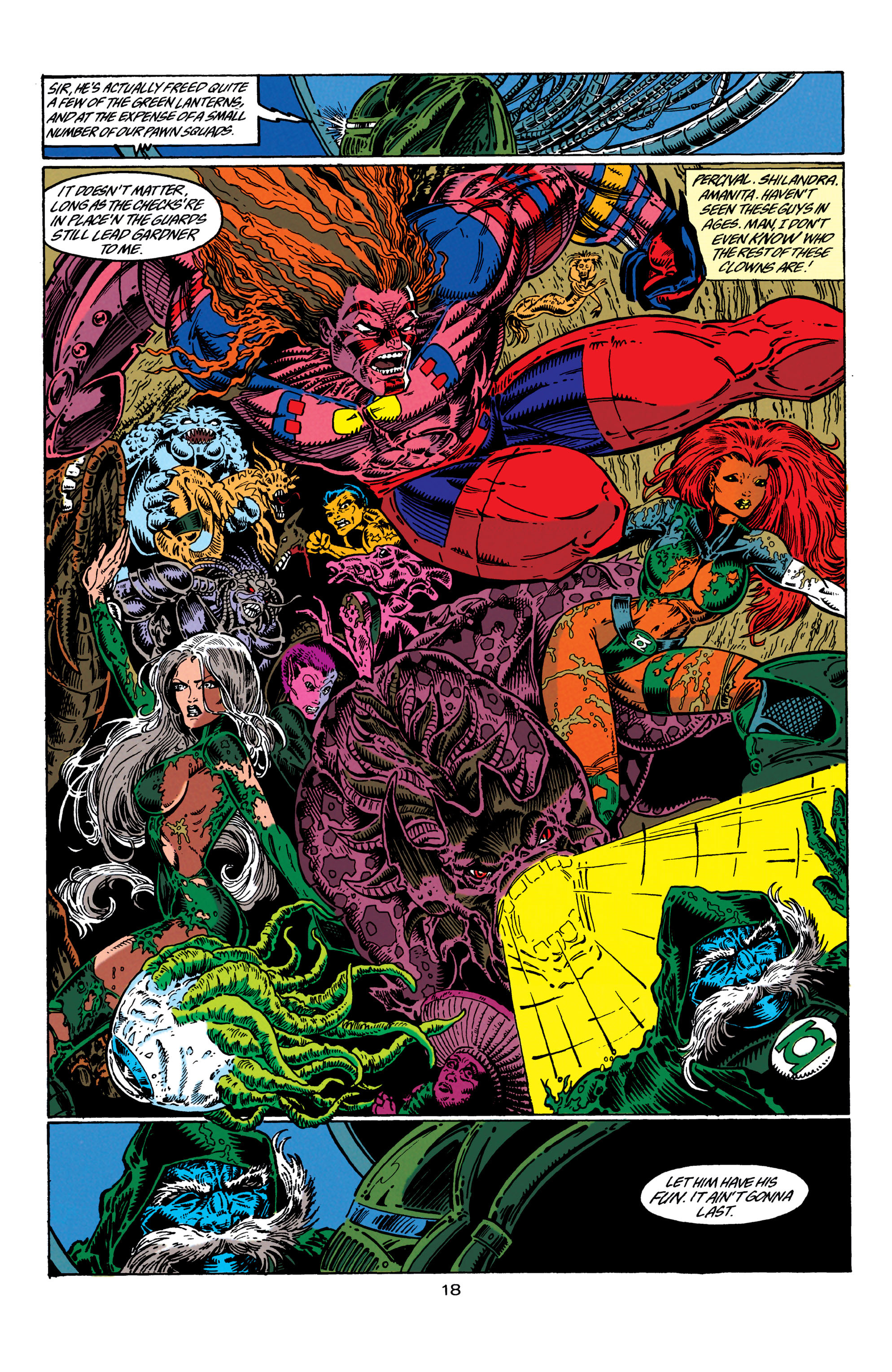 Read online Guy Gardner: Warrior comic -  Issue #35 - 18