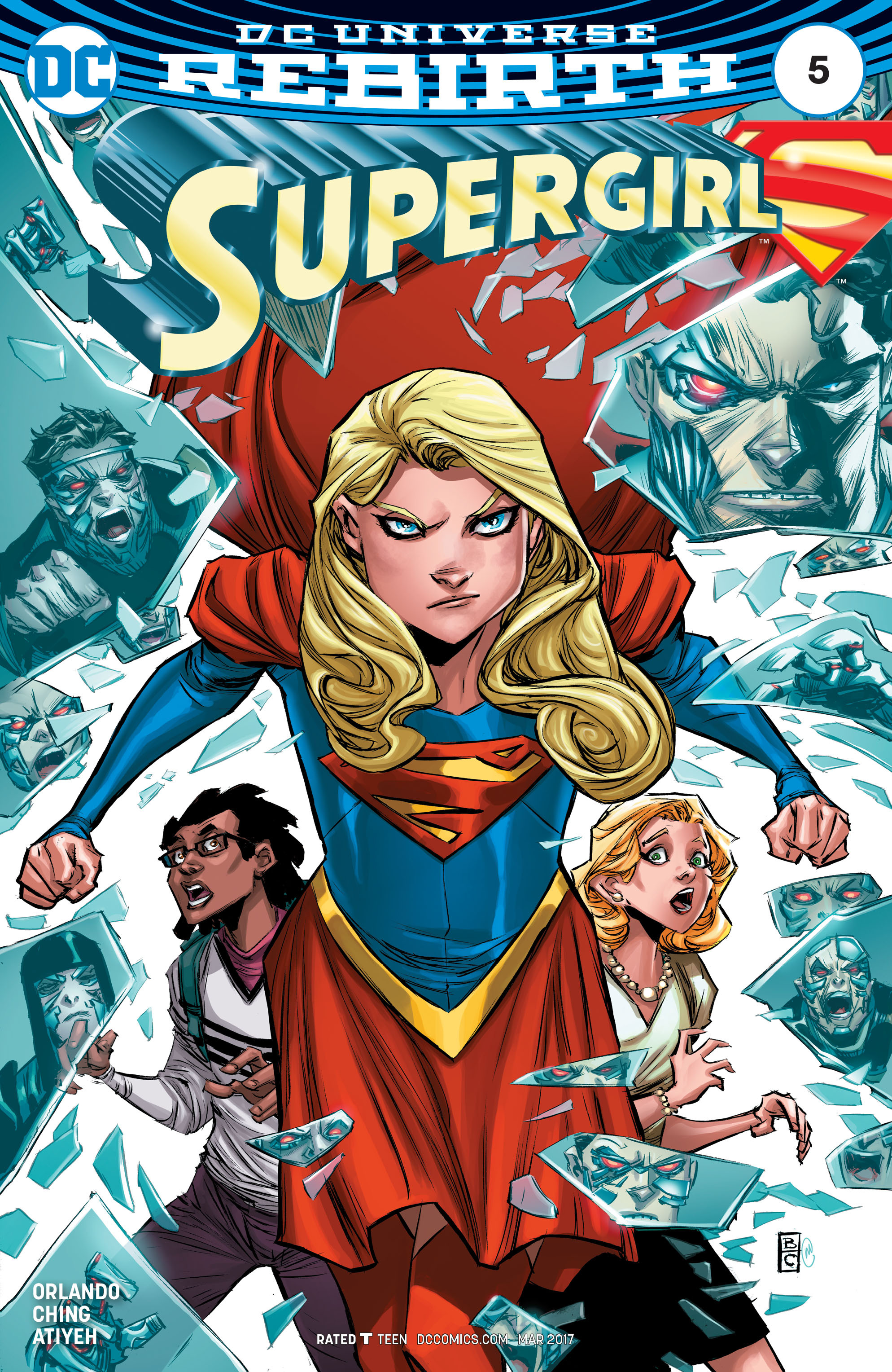 Read online Supergirl (2016) comic -  Issue #5 - 1