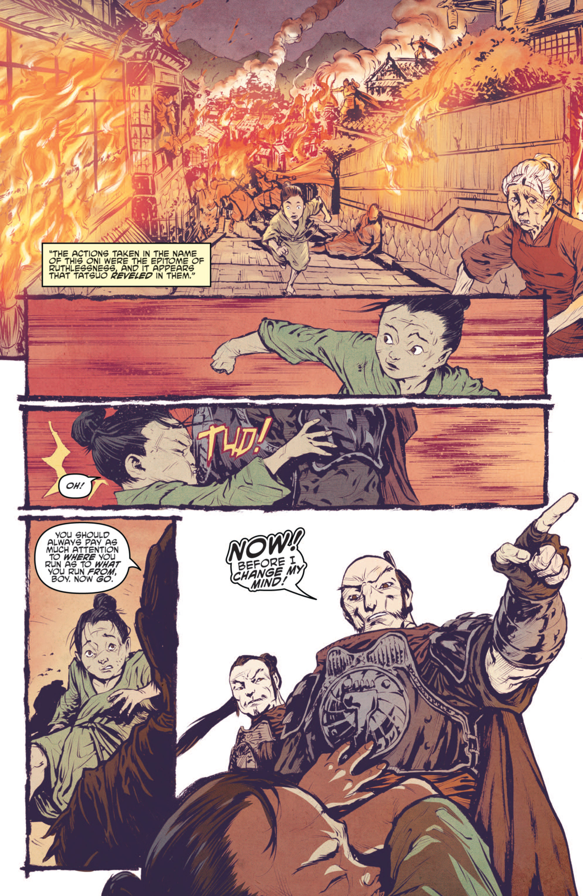 Read online Teenage Mutant Ninja Turtles: The Secret History of the Foot Clan comic -  Issue #1 - 10