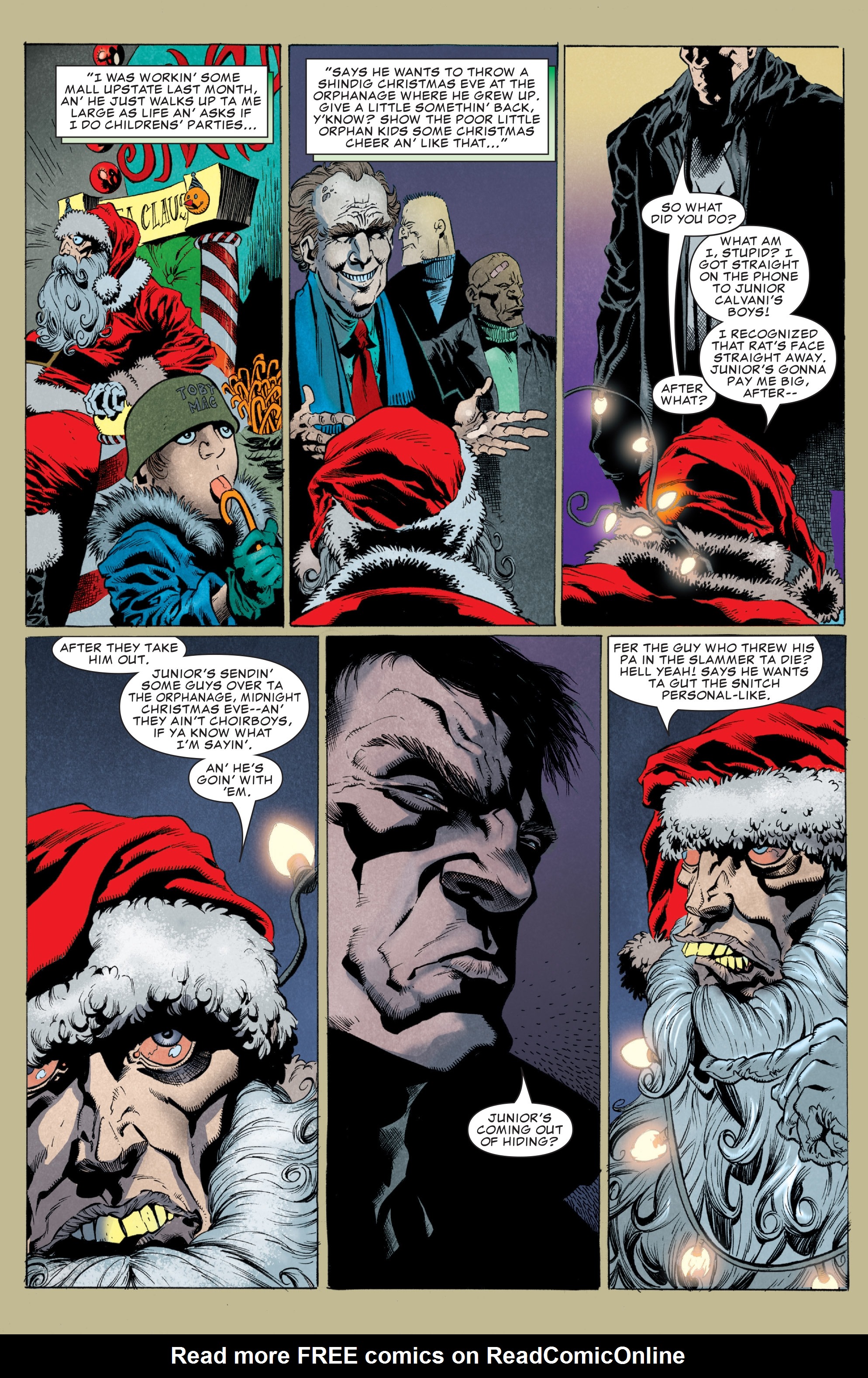Read online Punisher: Silent Night comic -  Issue # Full - 14