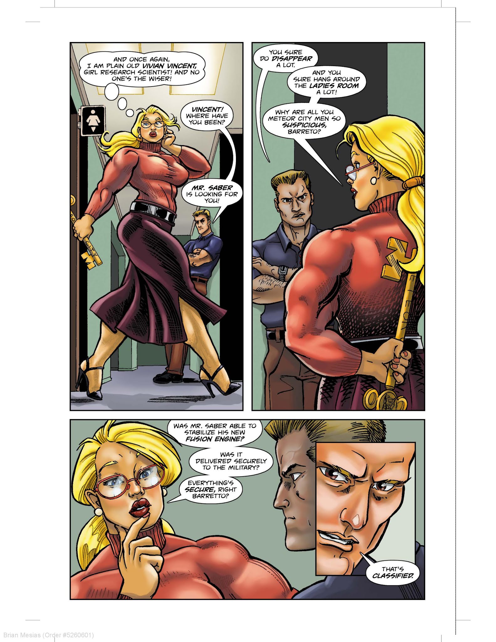 Read online Ultravixen comic -  Issue #1 - 12